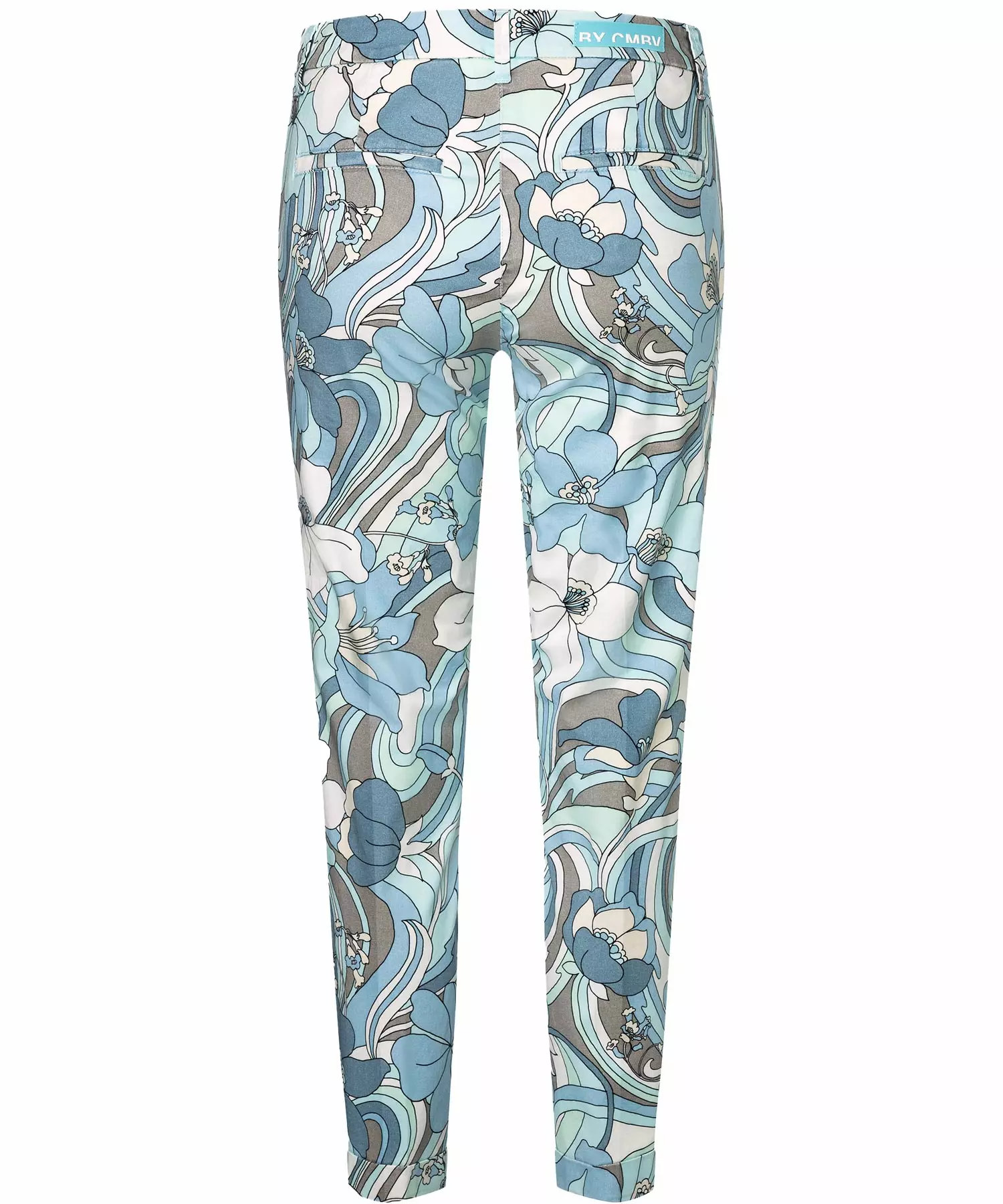 Cambio Hose Stella Pop Art Druck in blue