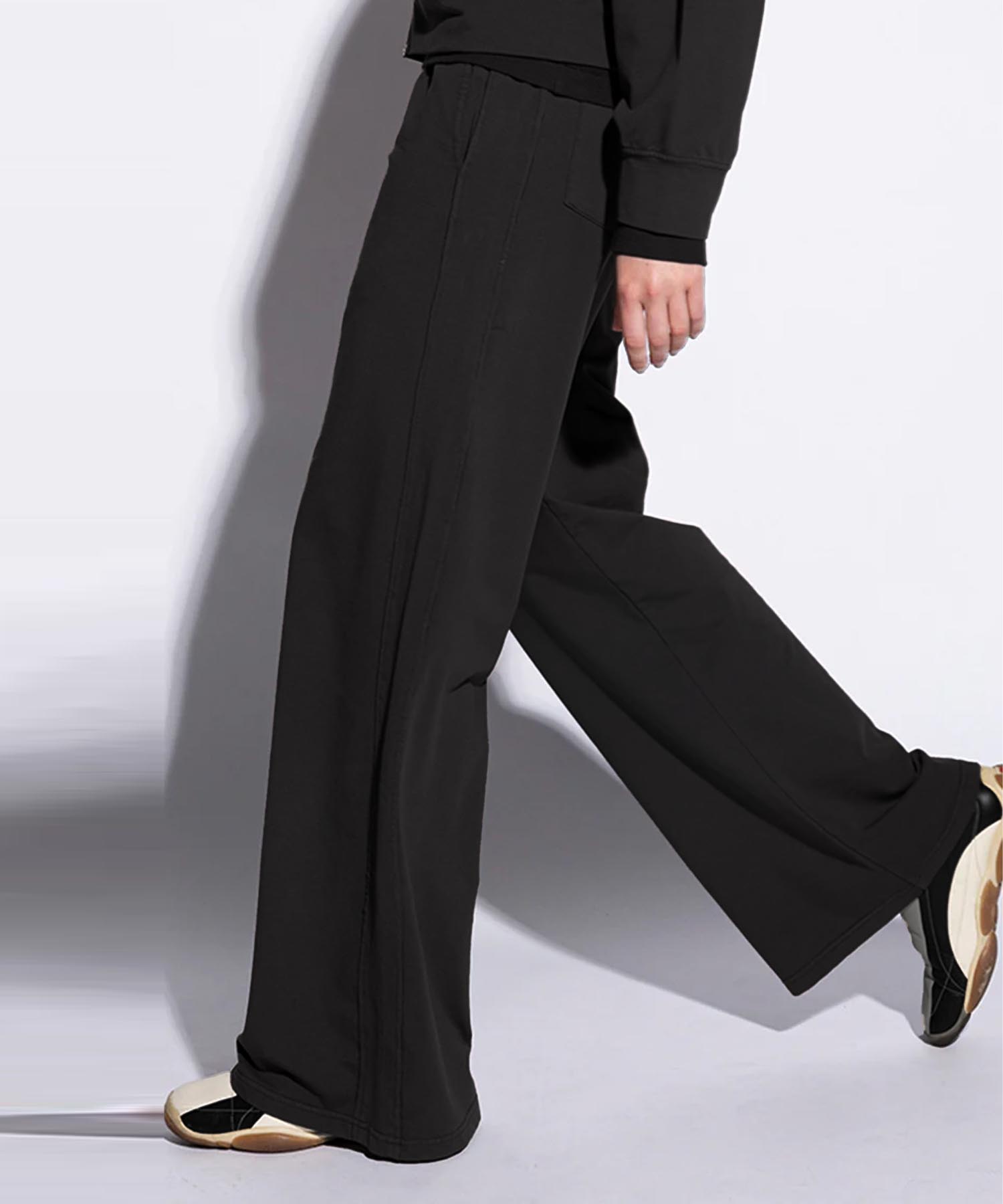 Hose Kim aus Jersey in schwarz