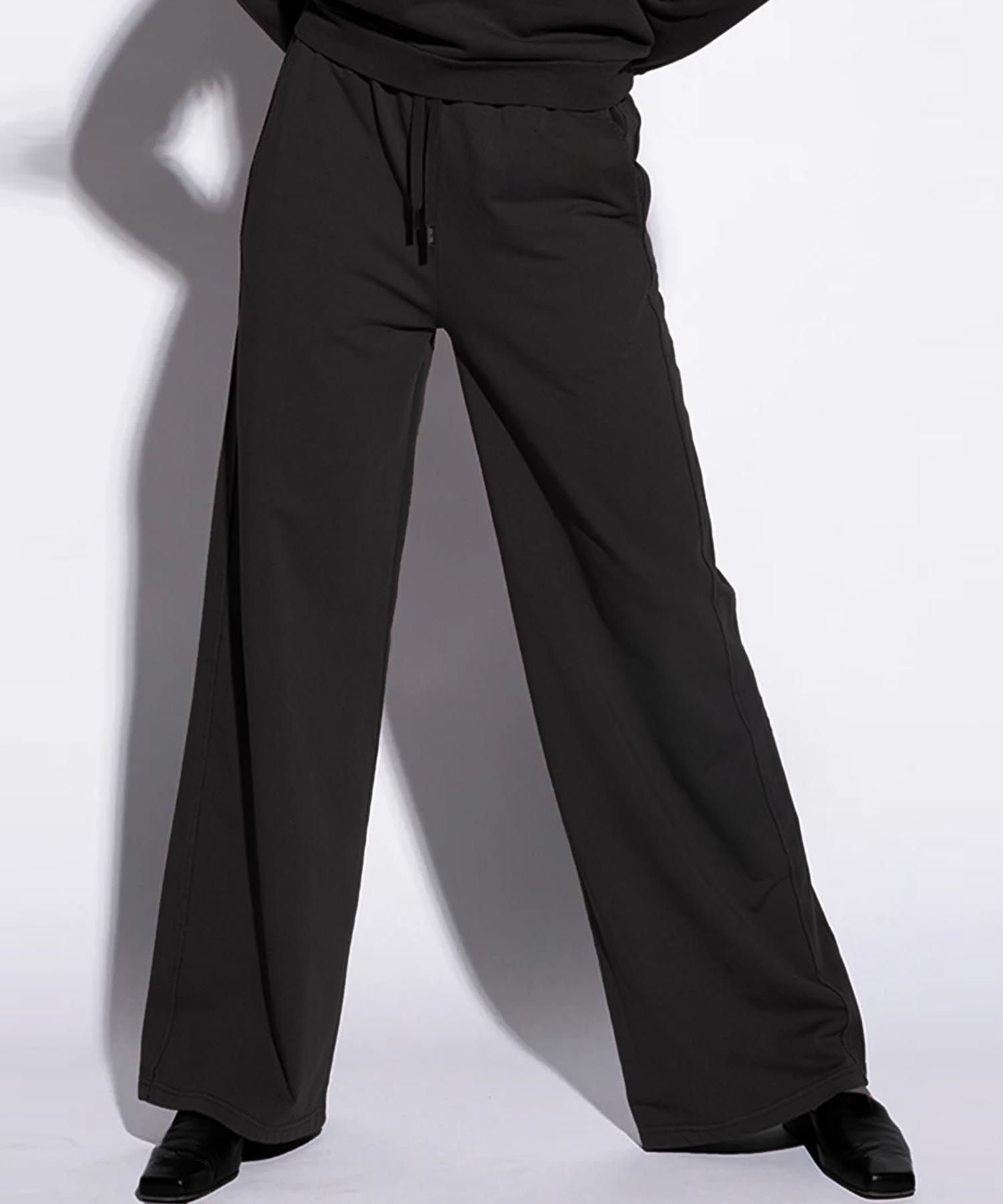 Hose Kim aus Jersey in schwarz