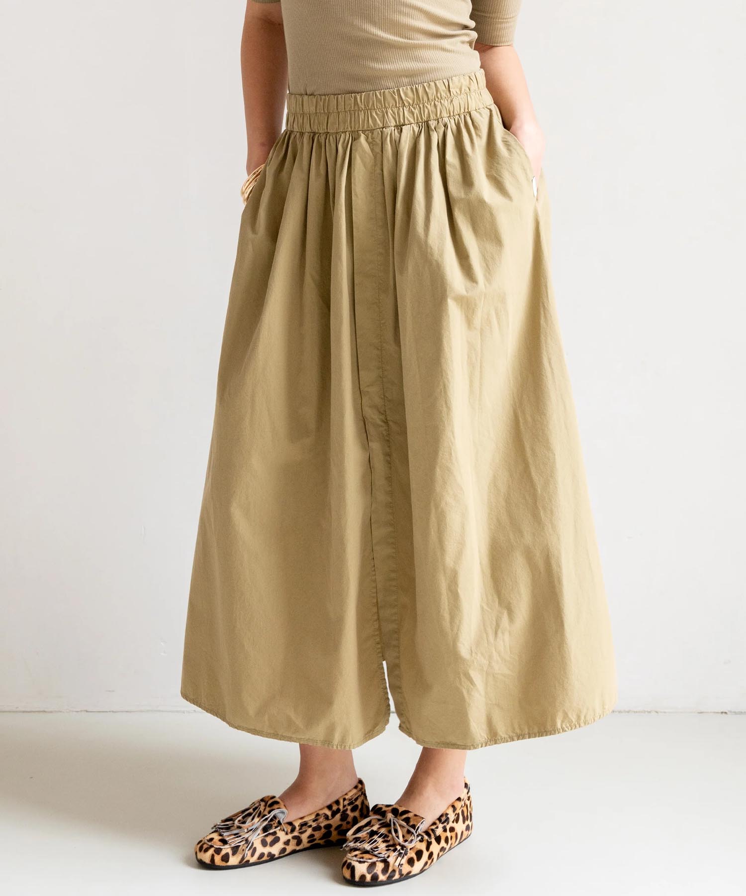 Penn and Ink Rock aus Baumwolle in beige