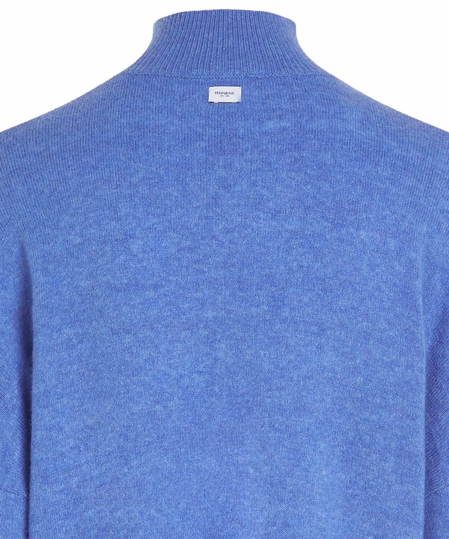 Penn and Ink kurzer und lässiger Pullover mit Stehkragen