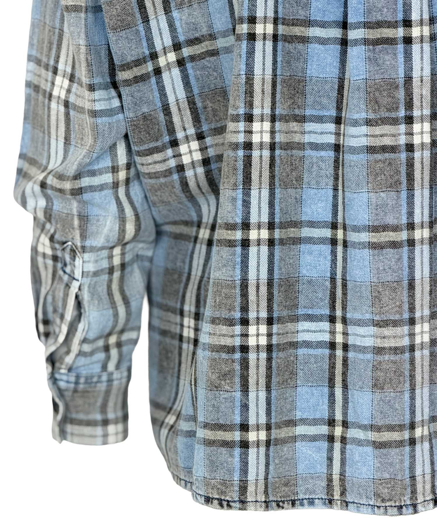 Narli Collection Damenbluse aus Baumwolle in Blau kariert | Modehaus Wörmann