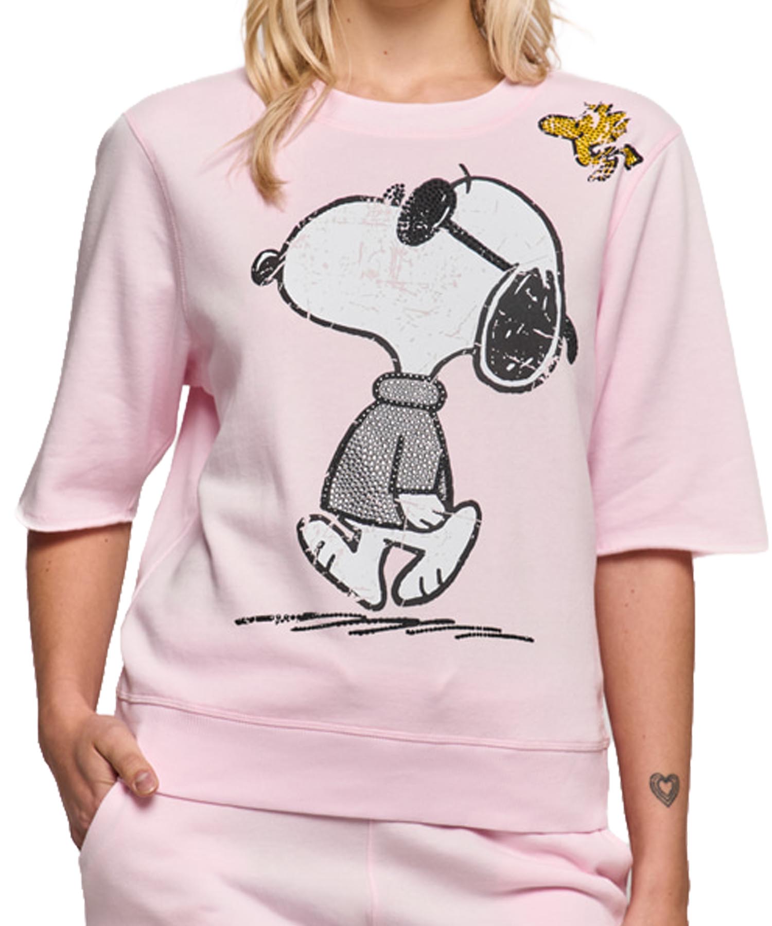 Princess goes Hollywood Sweatpullover Snoopy Cool Walk in Rosé | Modehaus Wörmann