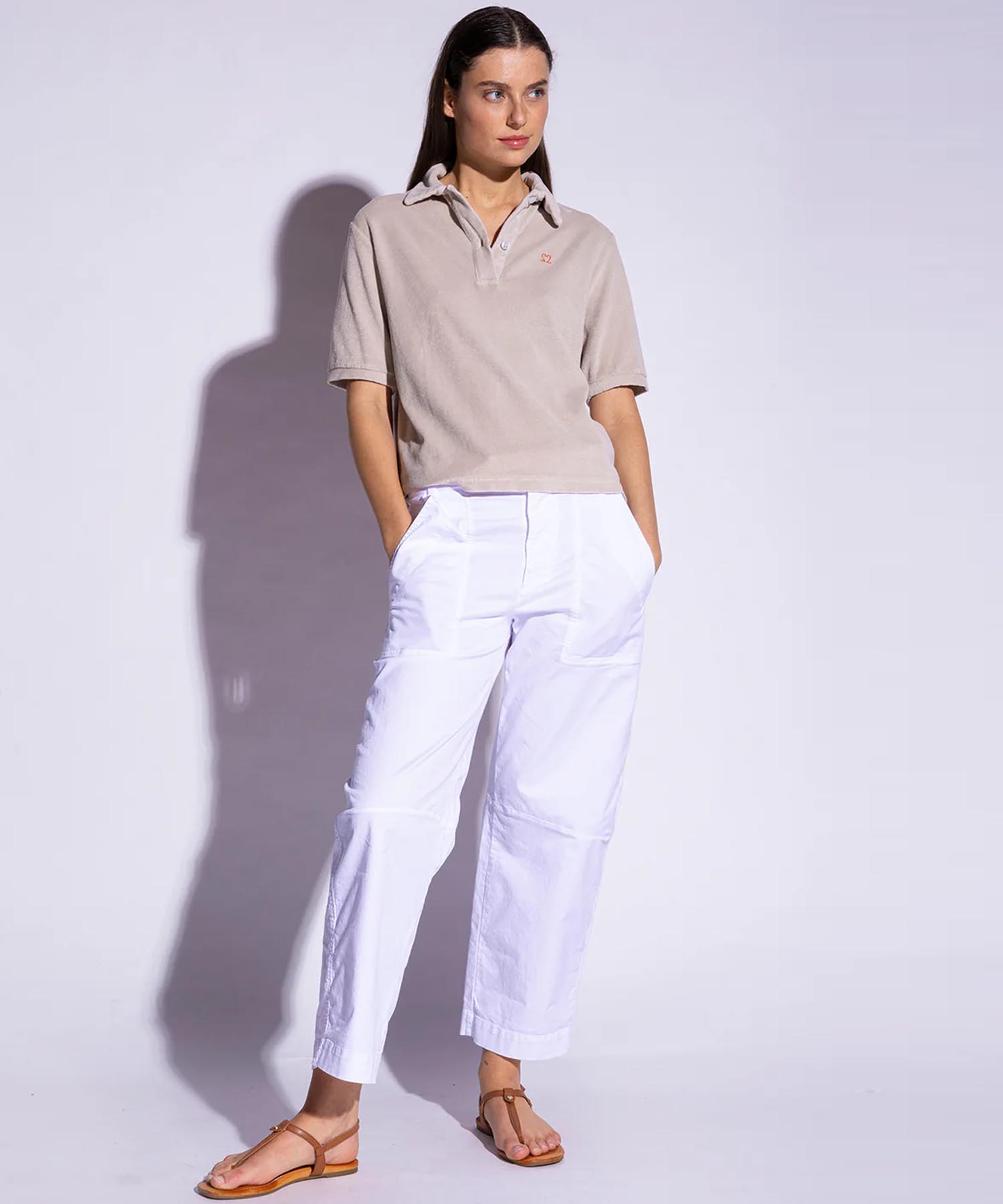 You Too Poloshirt aus Frottier – Sportiv mit Retro-Charme