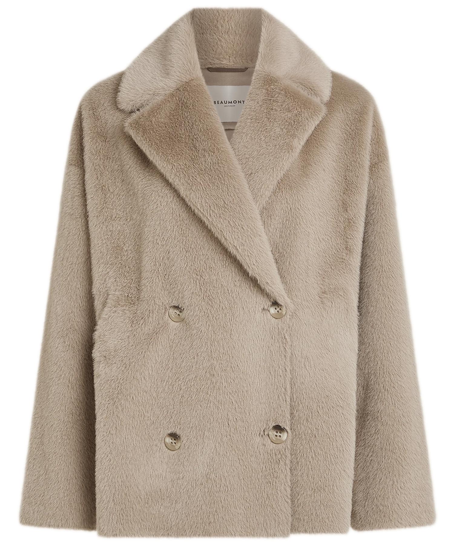 Beaumont Jacke aus Webpelz