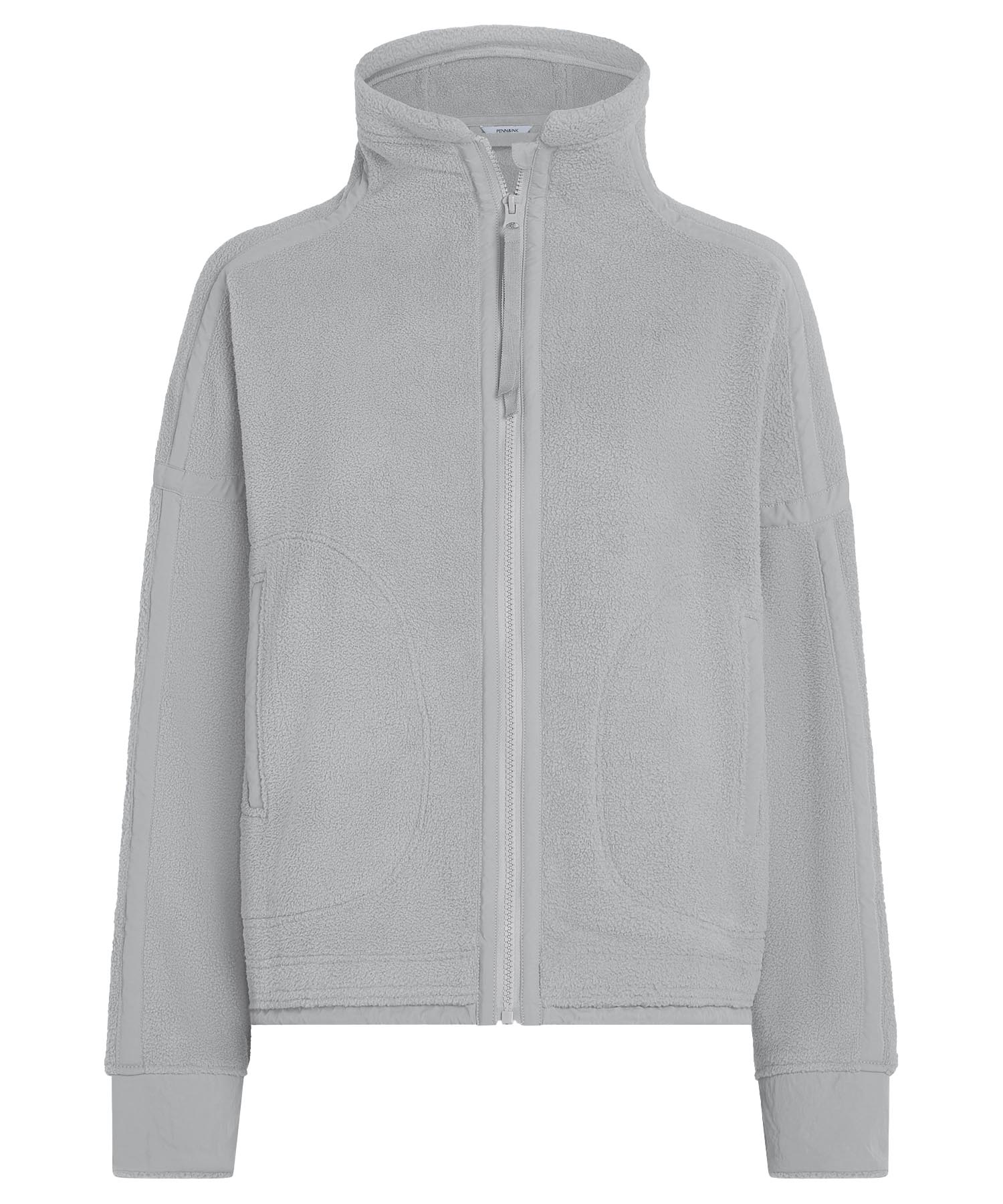 Penn and Ink kuschelige Sweatjacke aus Fleece in grau Penn and Ink kuschelige Sweatjacke aus Fleece in grau