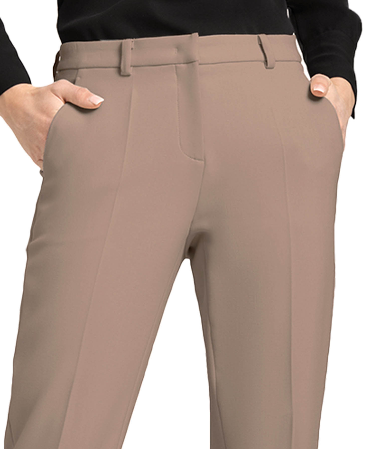 Cambio modische Stoffhose im Modell Krystal