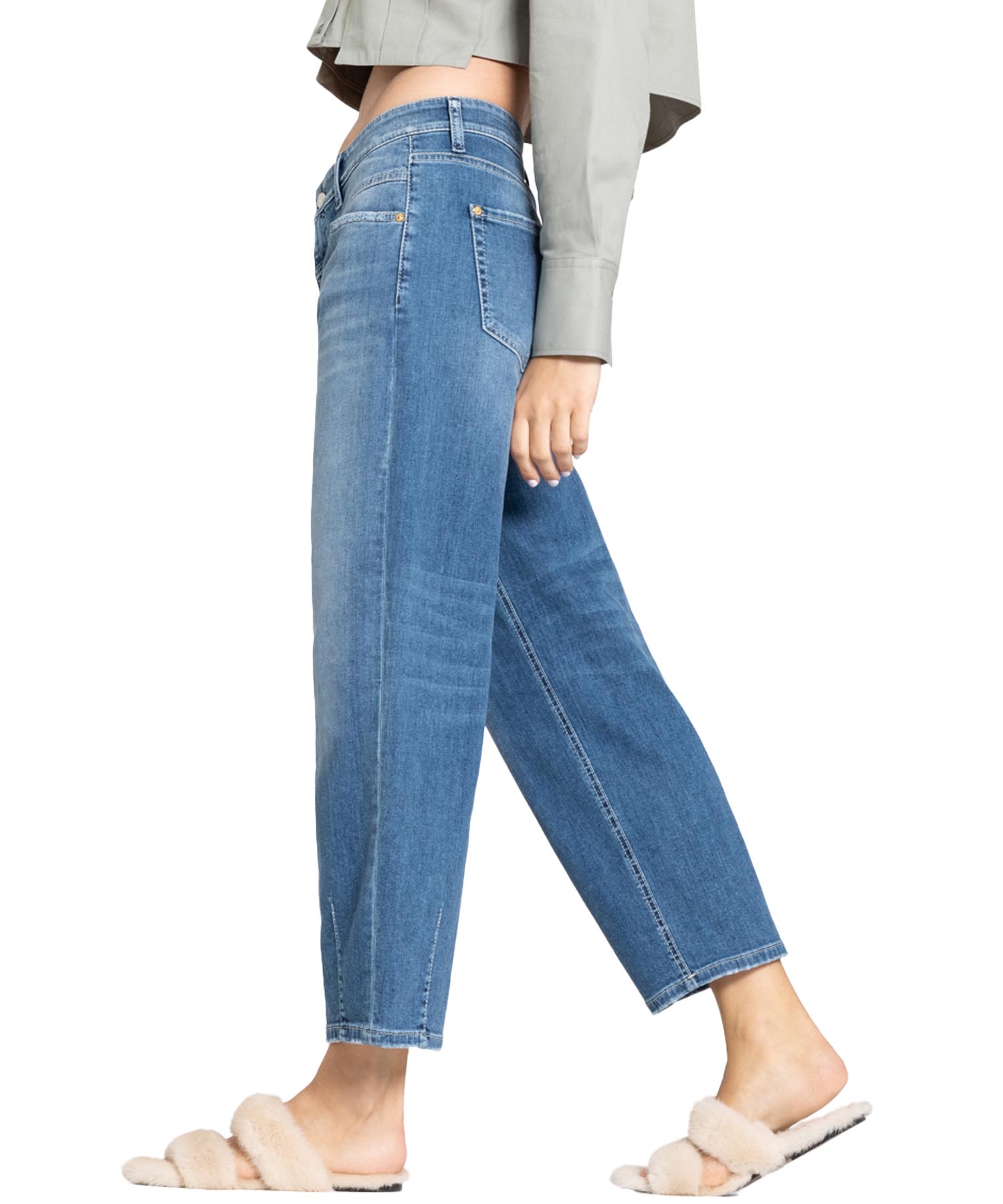 Cambio Jeans Elin |  lässige Jeans für stilvolle Looks in mittelblauer Waschung Cambio Jeans Elin |  lässige Jeans für stilvolle Looks in mittelblauer Waschung