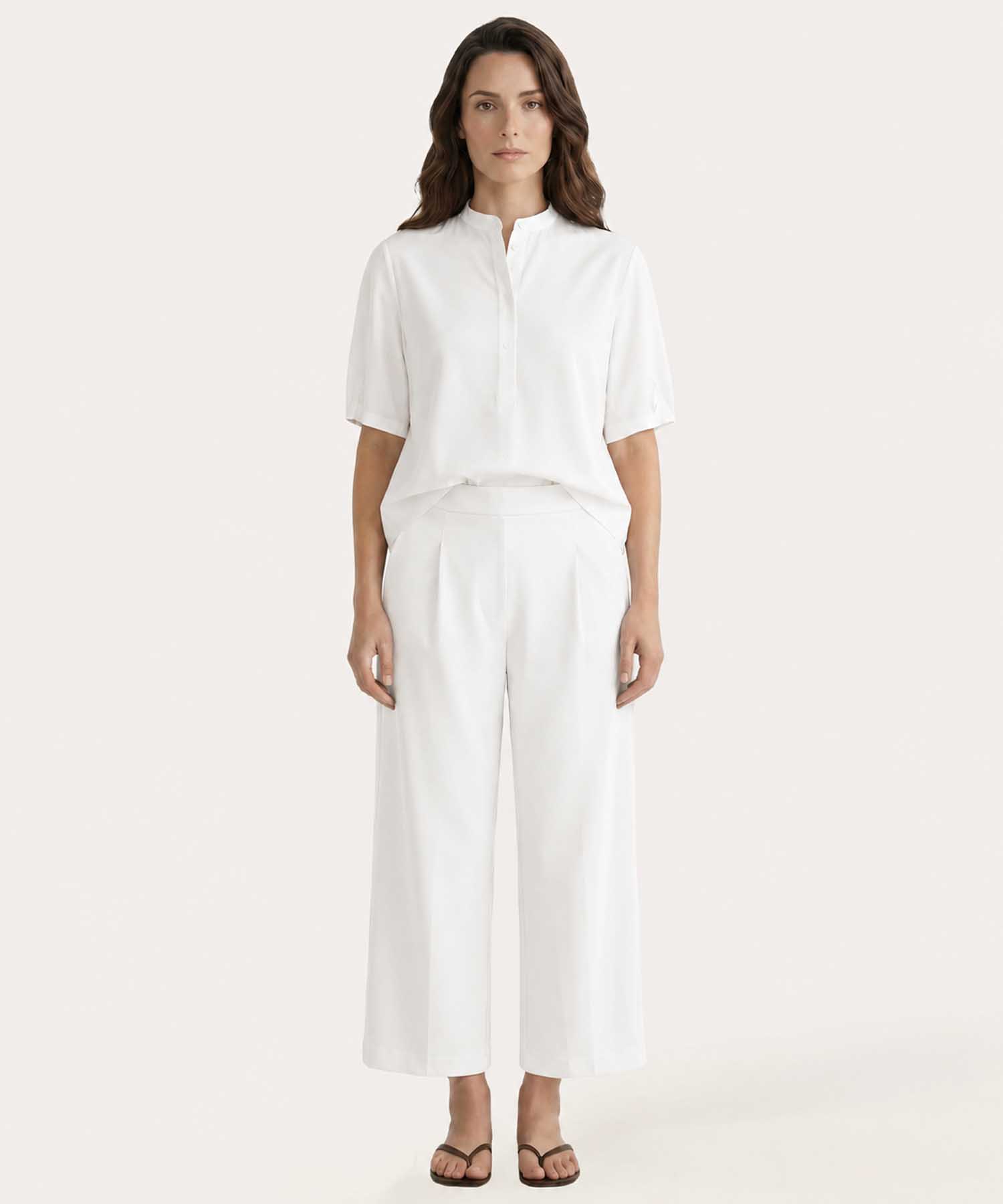 Japan TKY Hose Kona in Weiss | Modehaus Wörmann