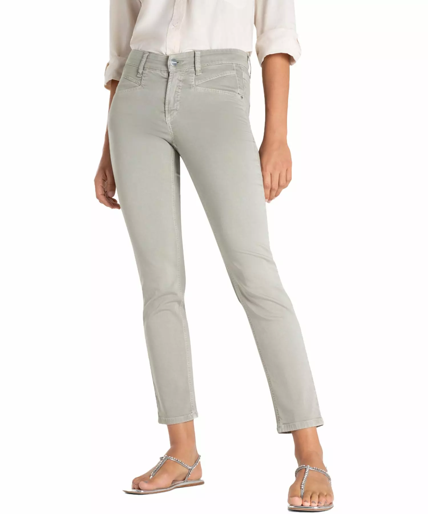 Cambio Jeans Pina seam in beige