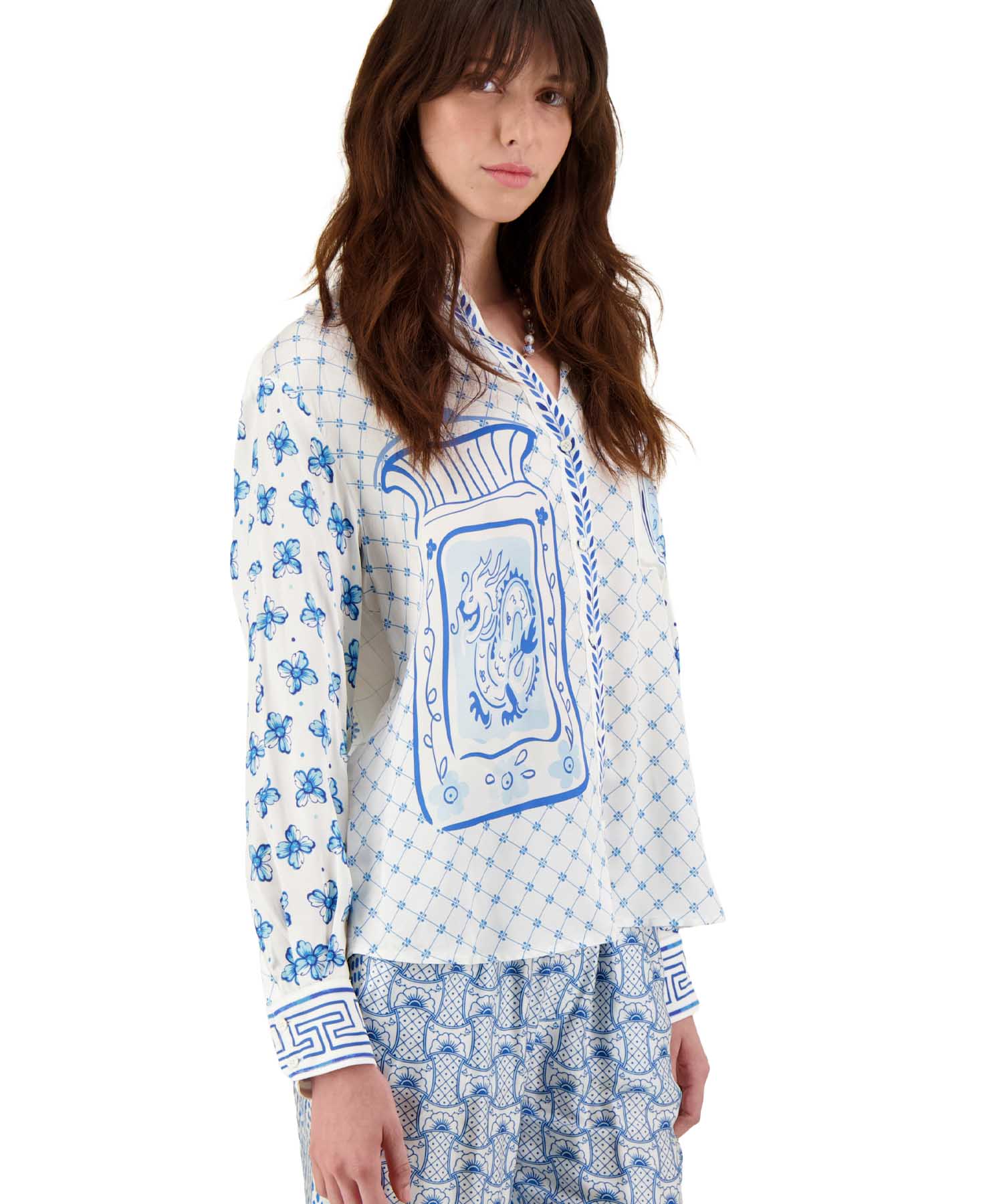 ME369 Bluse Isabel aus Viskose