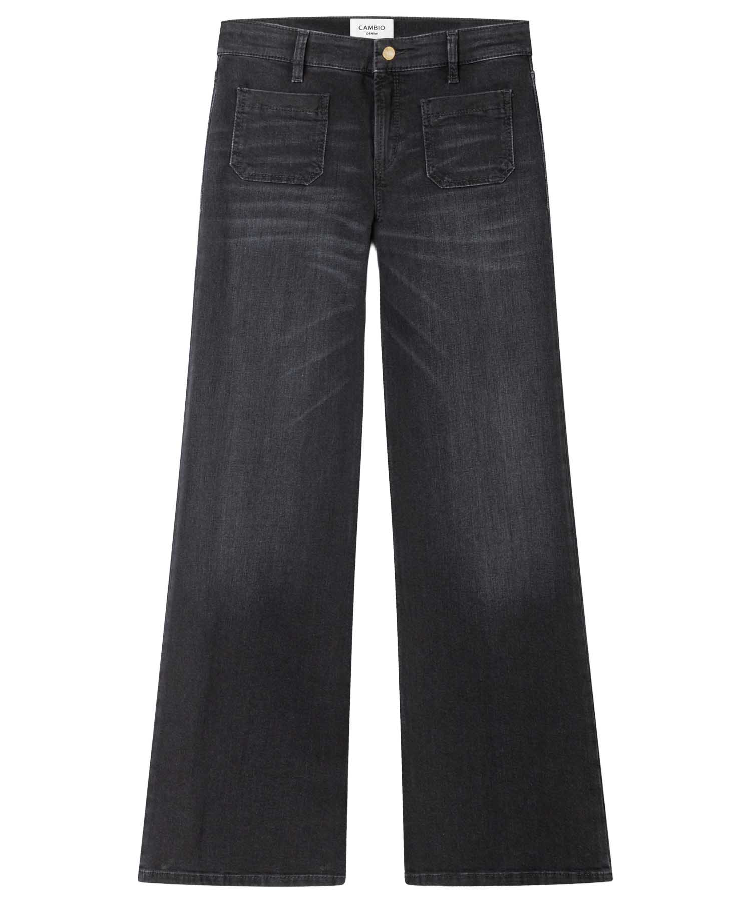 Cambio Flared Jeans Amara in Modern Dark