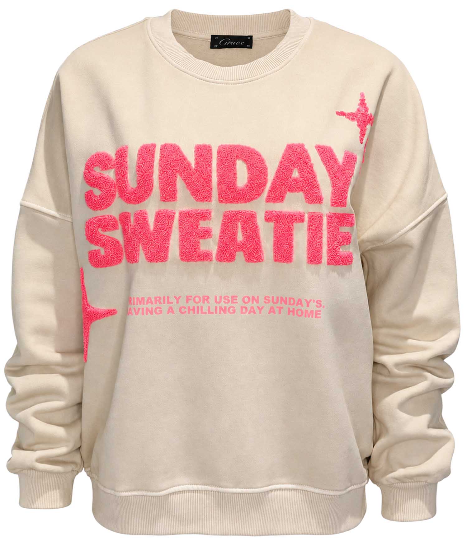 Grace Sweatshirt Sweat Sunday in Creme