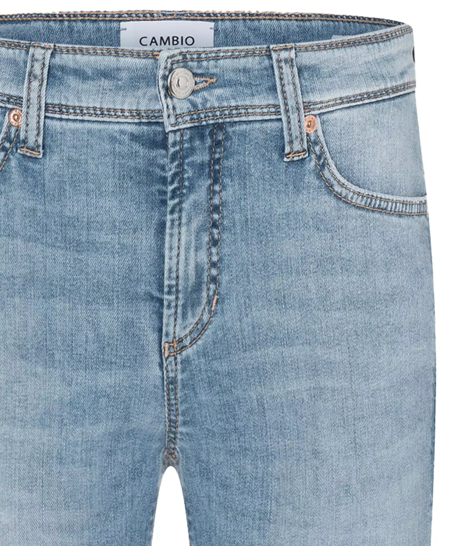 Cambio verkürzte Jeans im Modell Paris easy kick