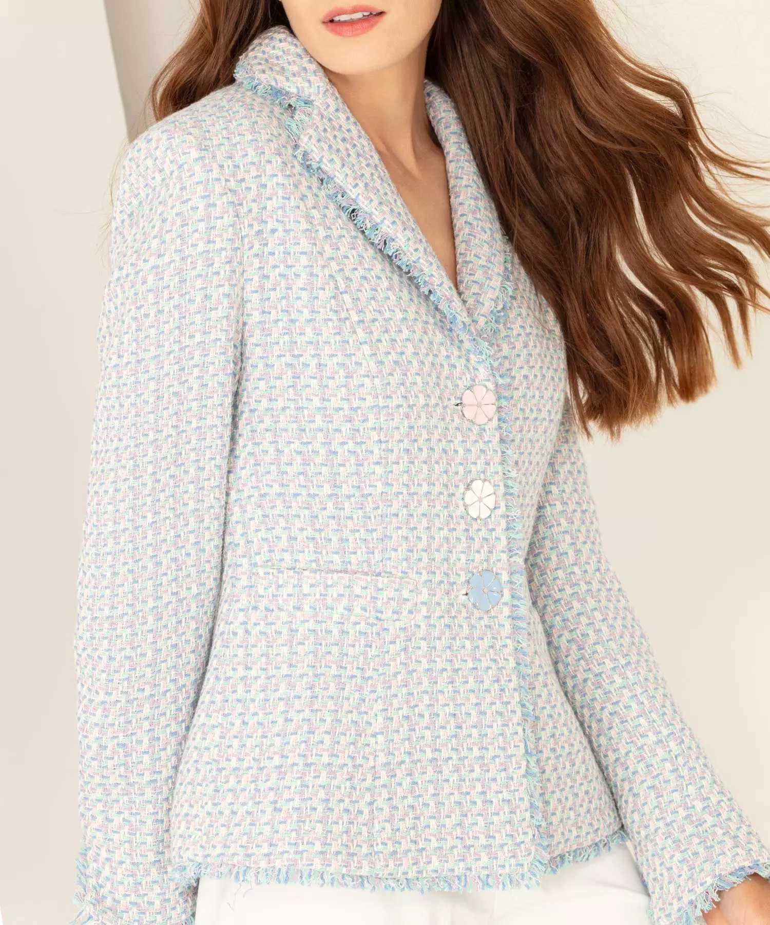 Maiden Lane Blazer Georgie in blue