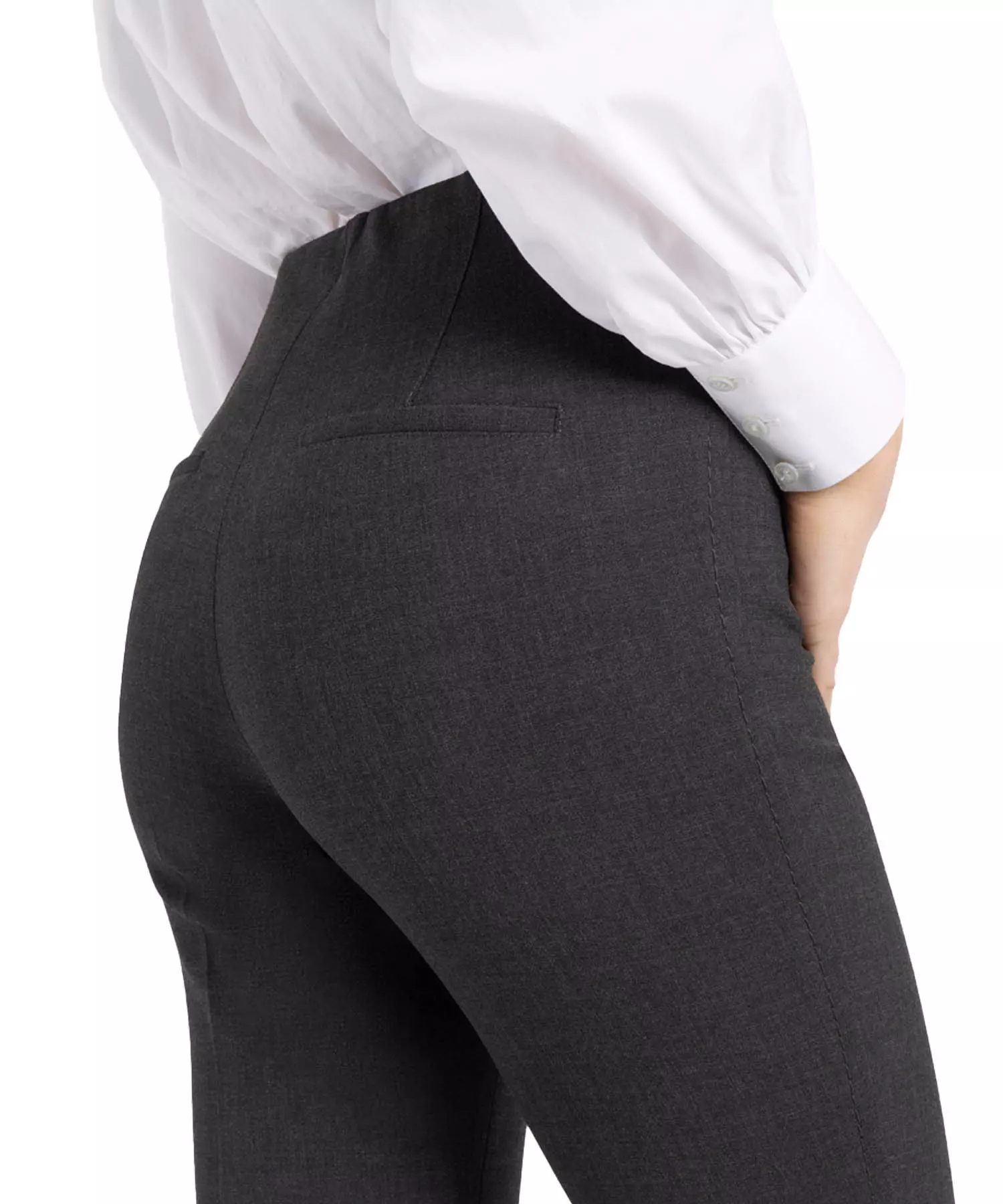 Cambio Hose Ros in Flanelloptik in anthrazit