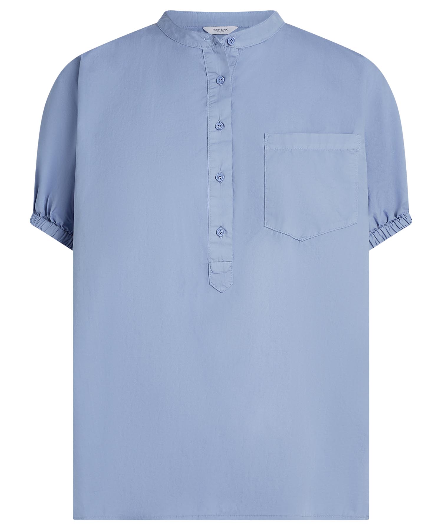 PENN&INK N.Y oversized Bluse in Moonlight aus Baumwolle | Modehaus Wörmann