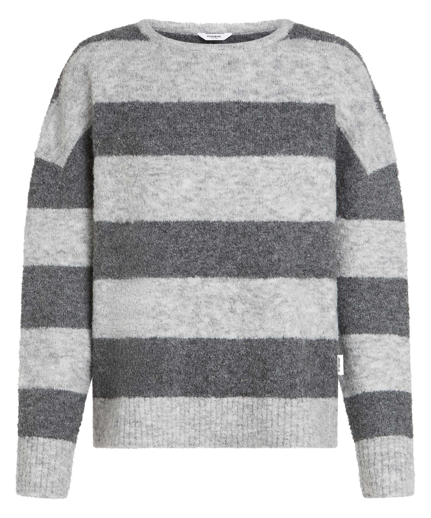 Penn and Ink kuscheliger Pullover im Streifendessin