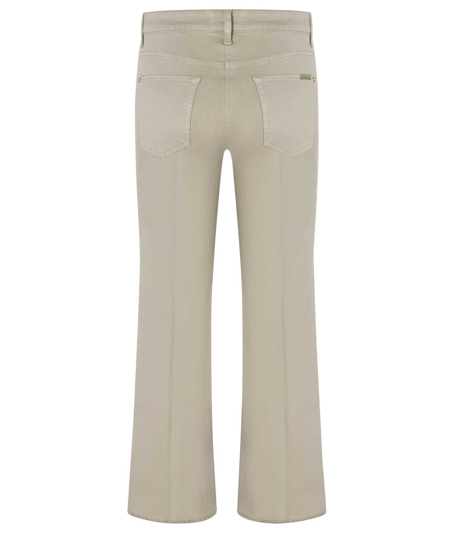 CAMBIO Hose Francesca – Baumwoll-Stretch – Oliv – Länge 28 Inch