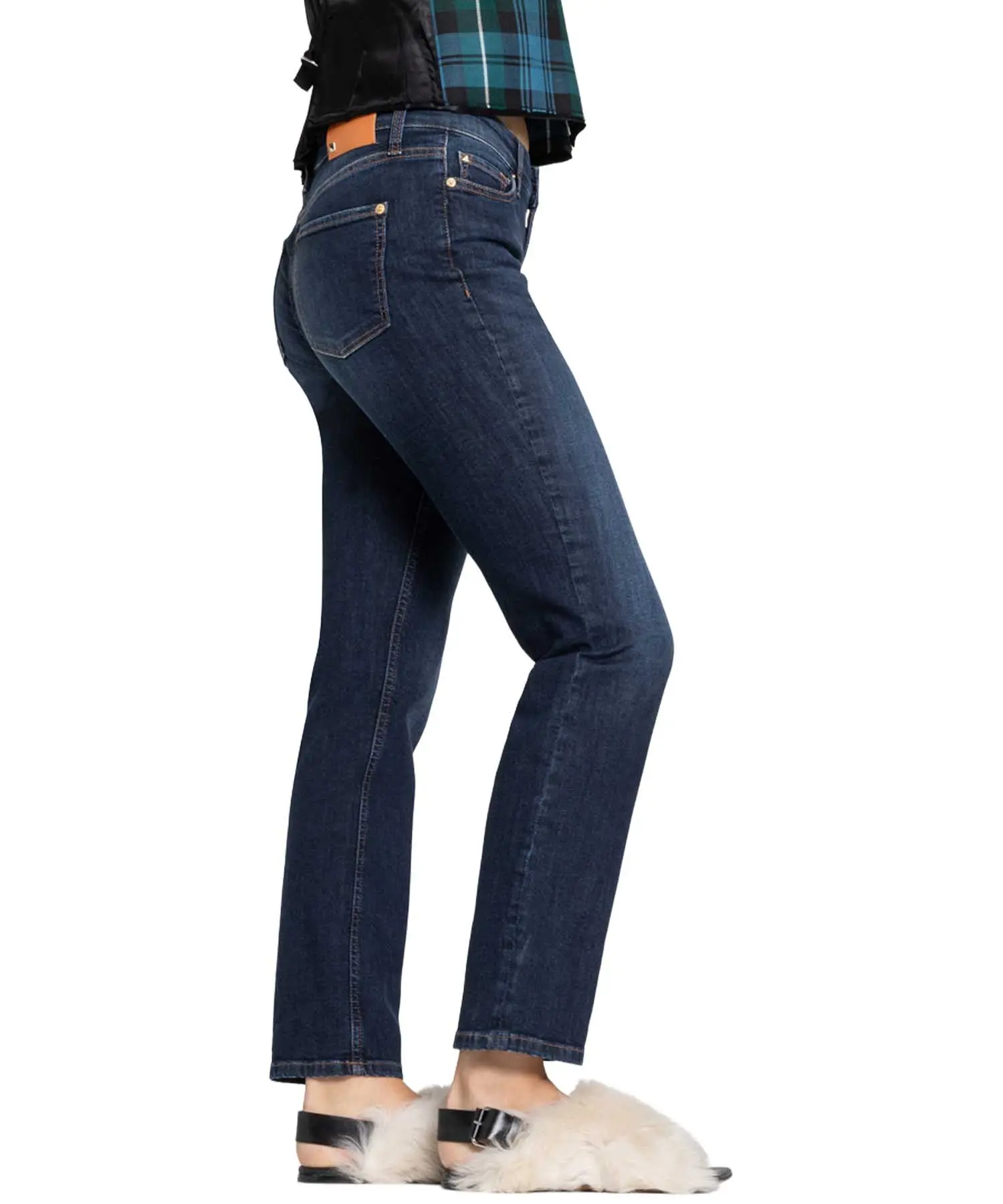 Cambio Jeans Piper Long  | Dark Used Wash