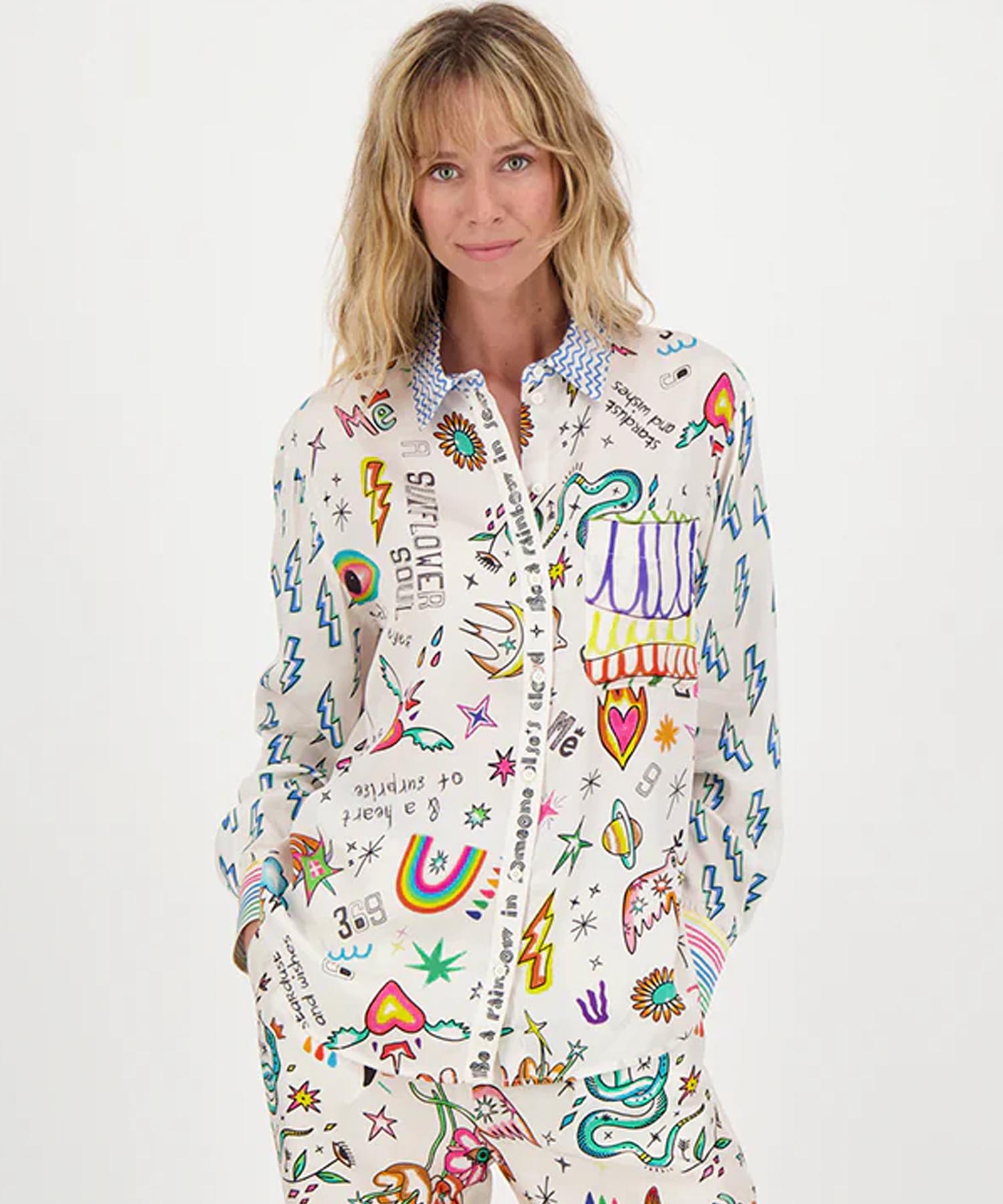 ME369 Bluse Isabel aus Viskose
