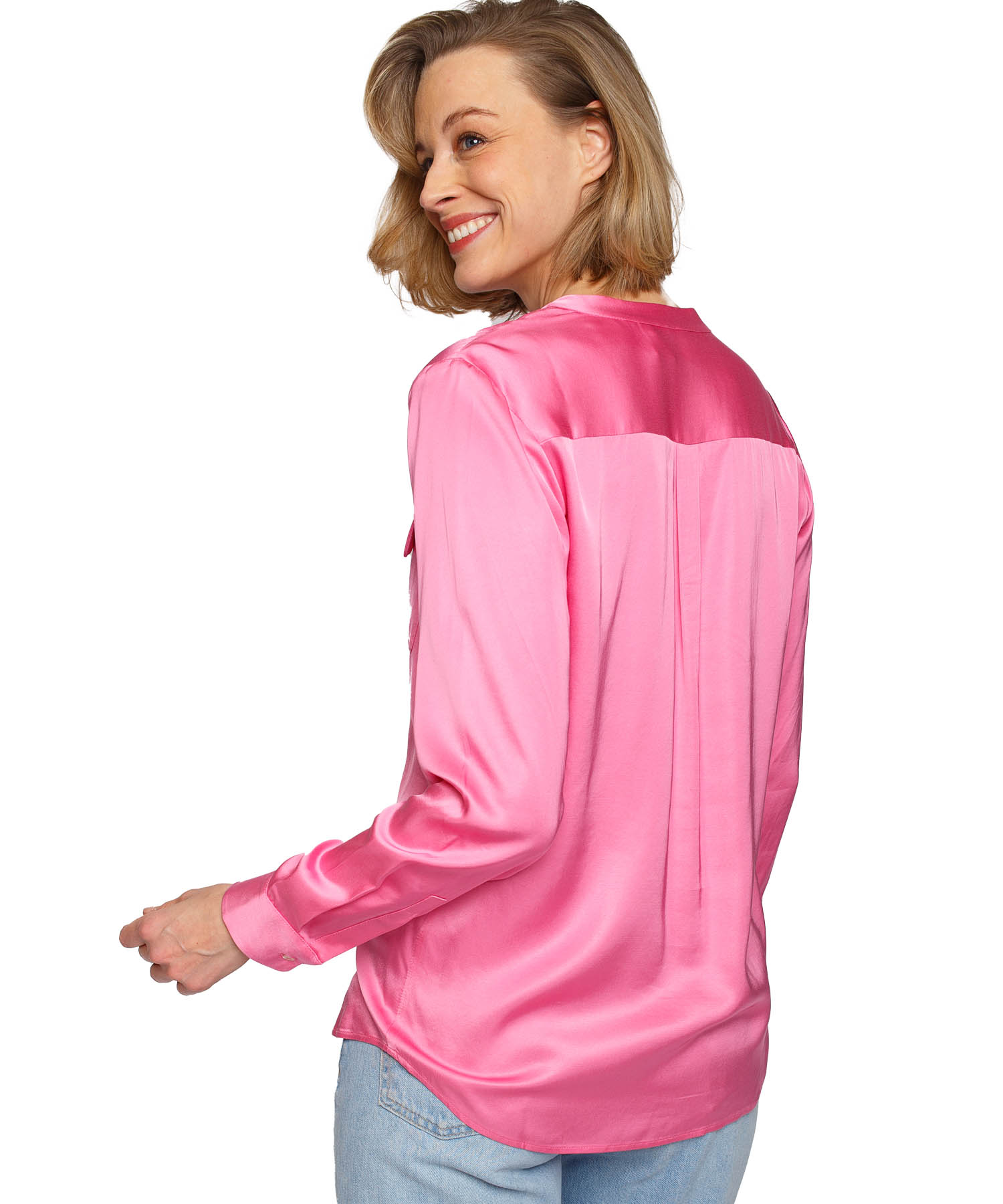 Emily van den Bergh Bluse in pink