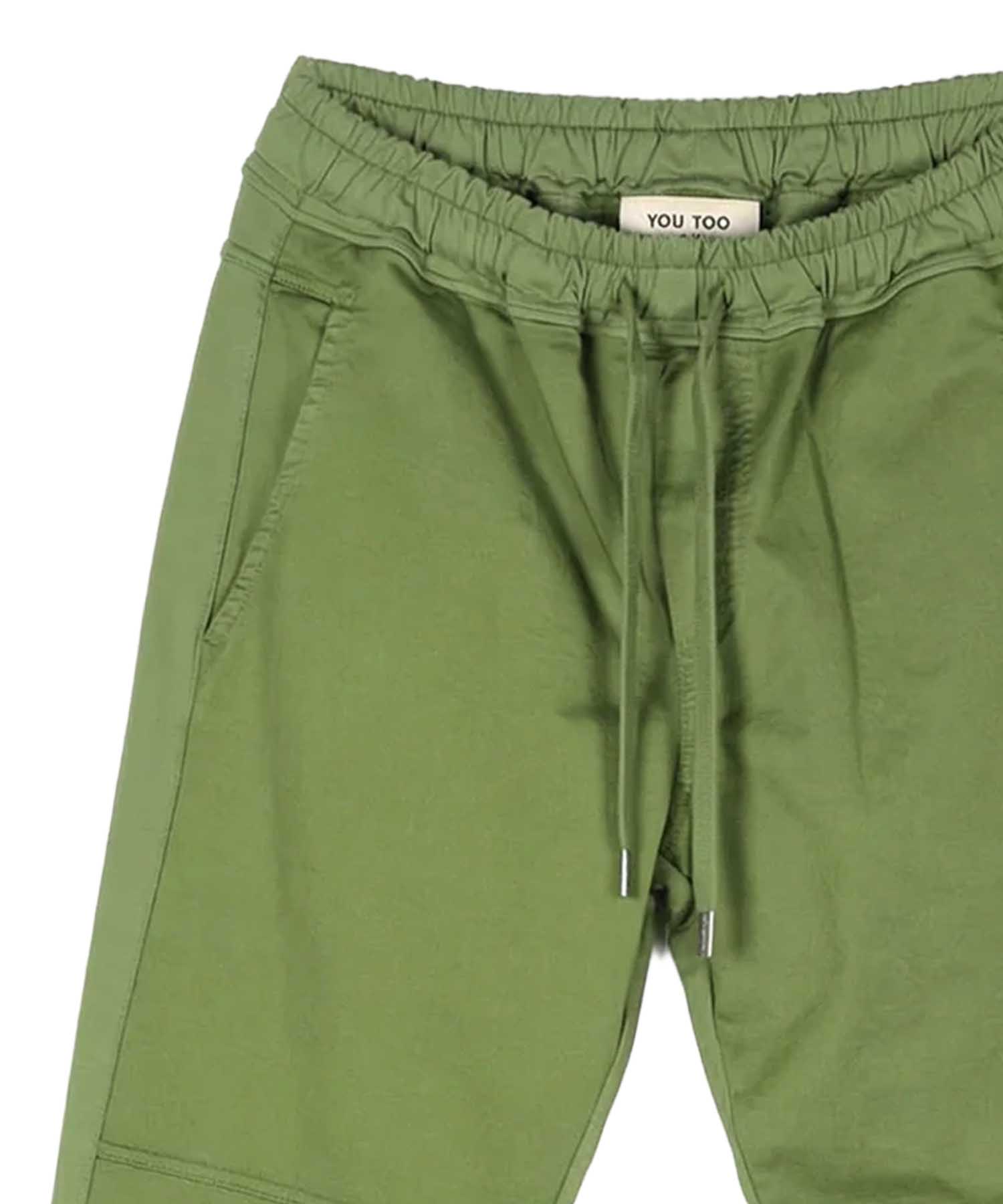 YOU TWO Pant Nobile Washed in Pesto | Modehaus Wörmann