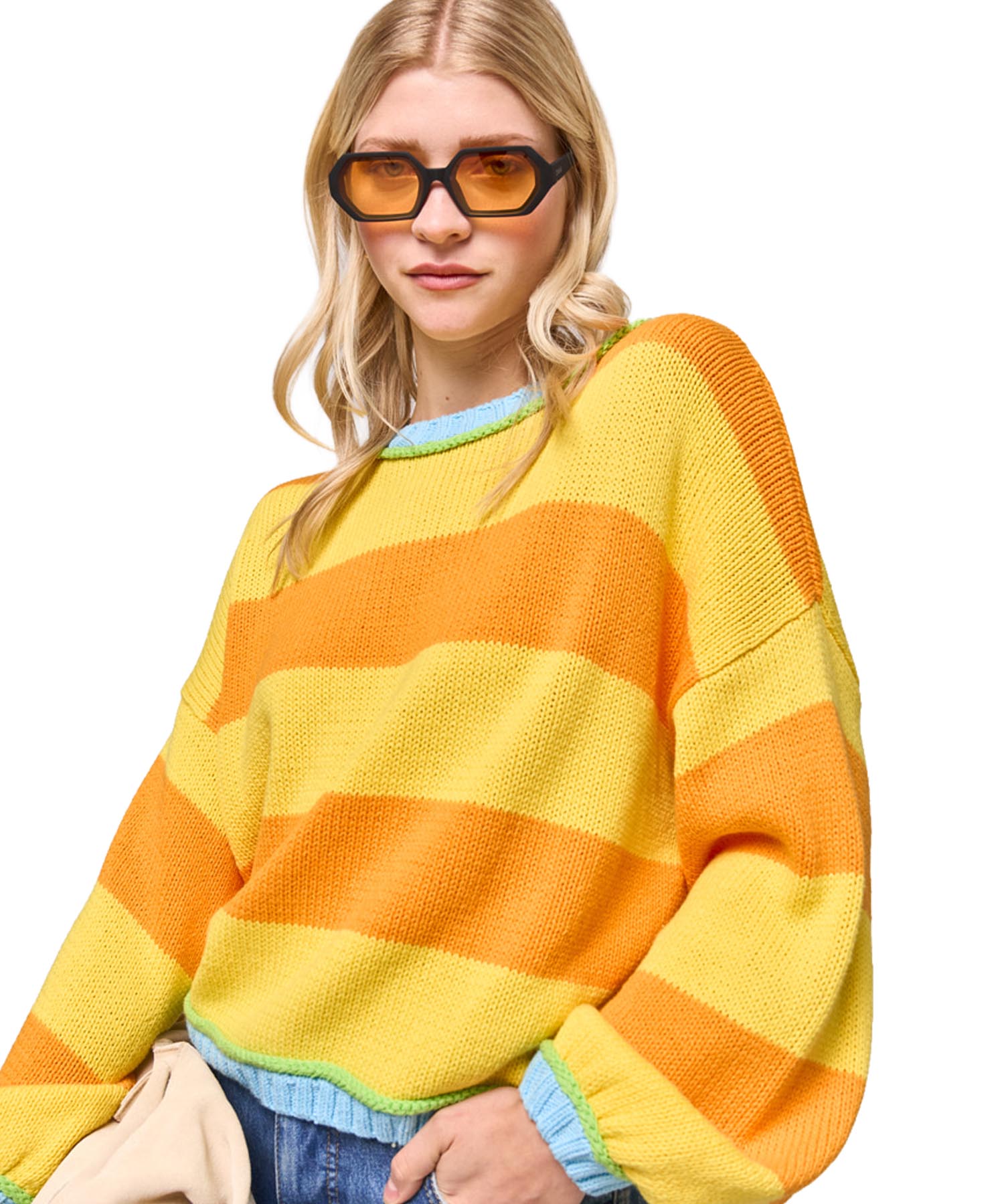 Princess goes Hollywood Pullover aus Baumwollmischung im Streifendessin | Modehaus Wörmann