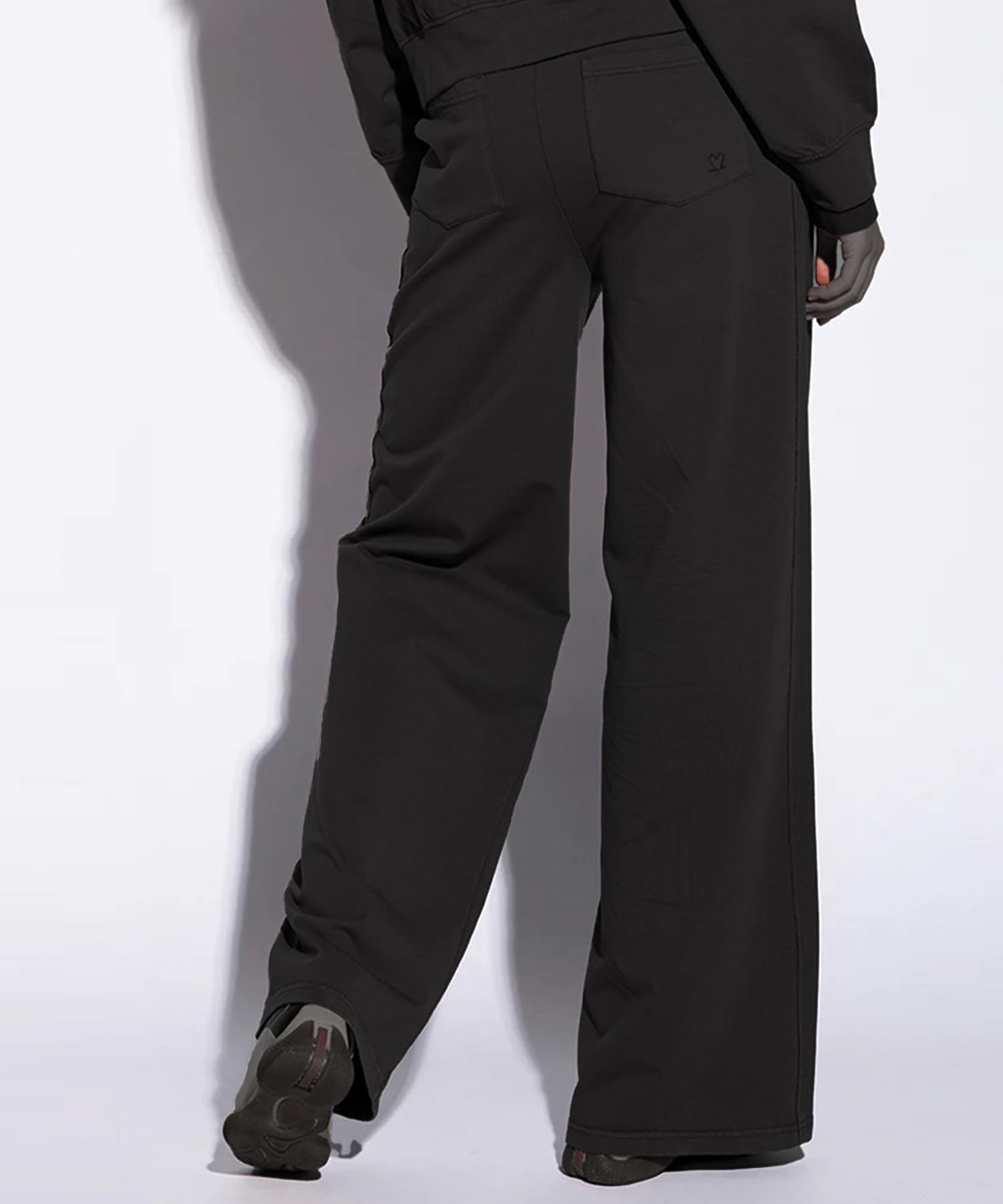 Hose Kim aus Jersey in schwarz