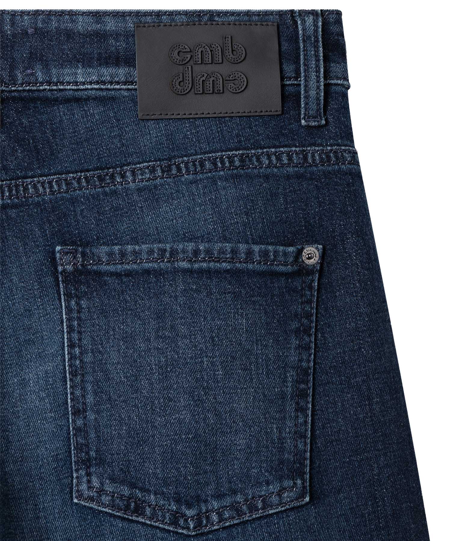 Cambio Jeans Ornella Barrel Fit in Blue Overdye | Modehaus Wörmann
