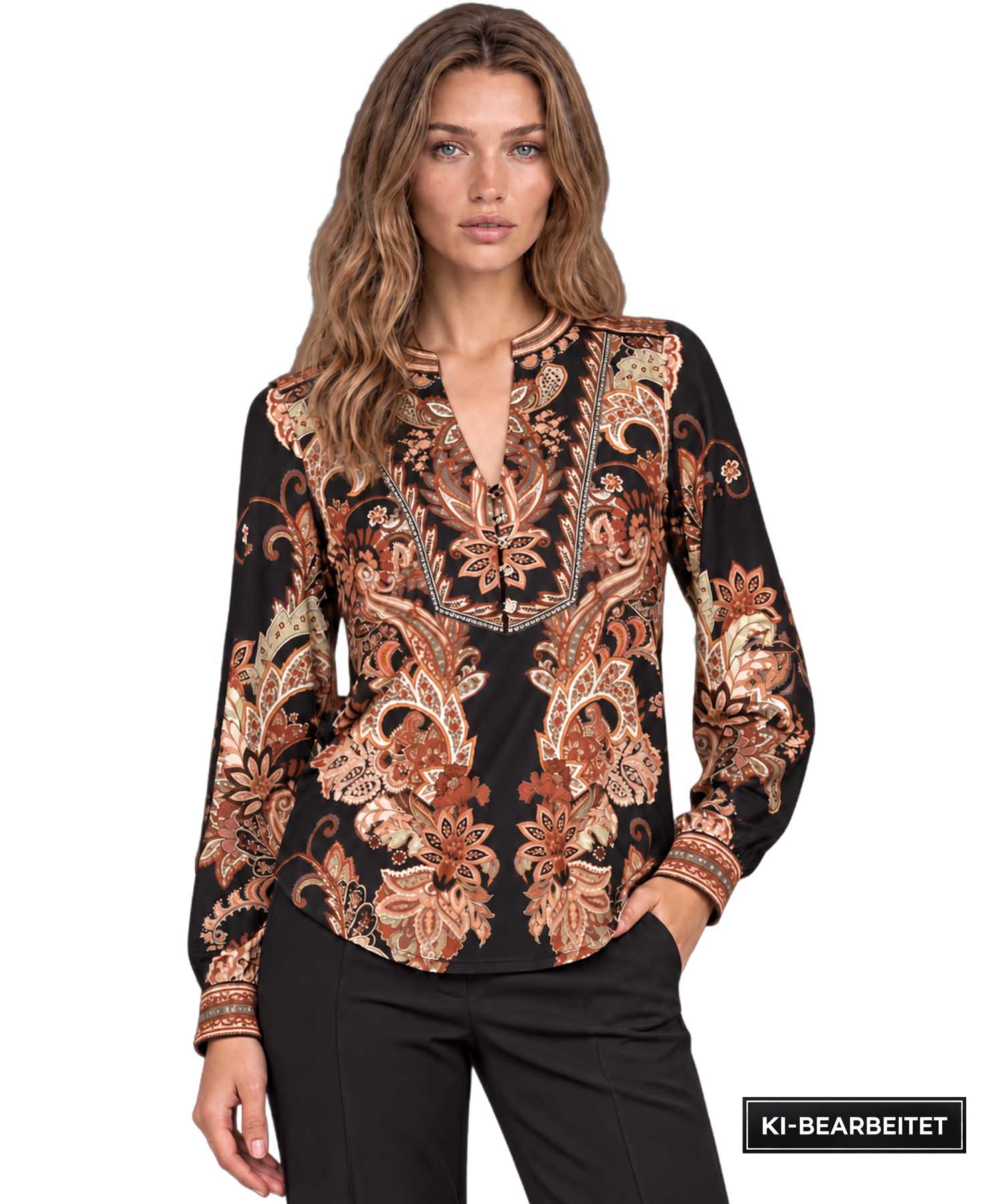 Hale Bob Bluse Xenia Jersey Long Top  | Modehaus Wörmann