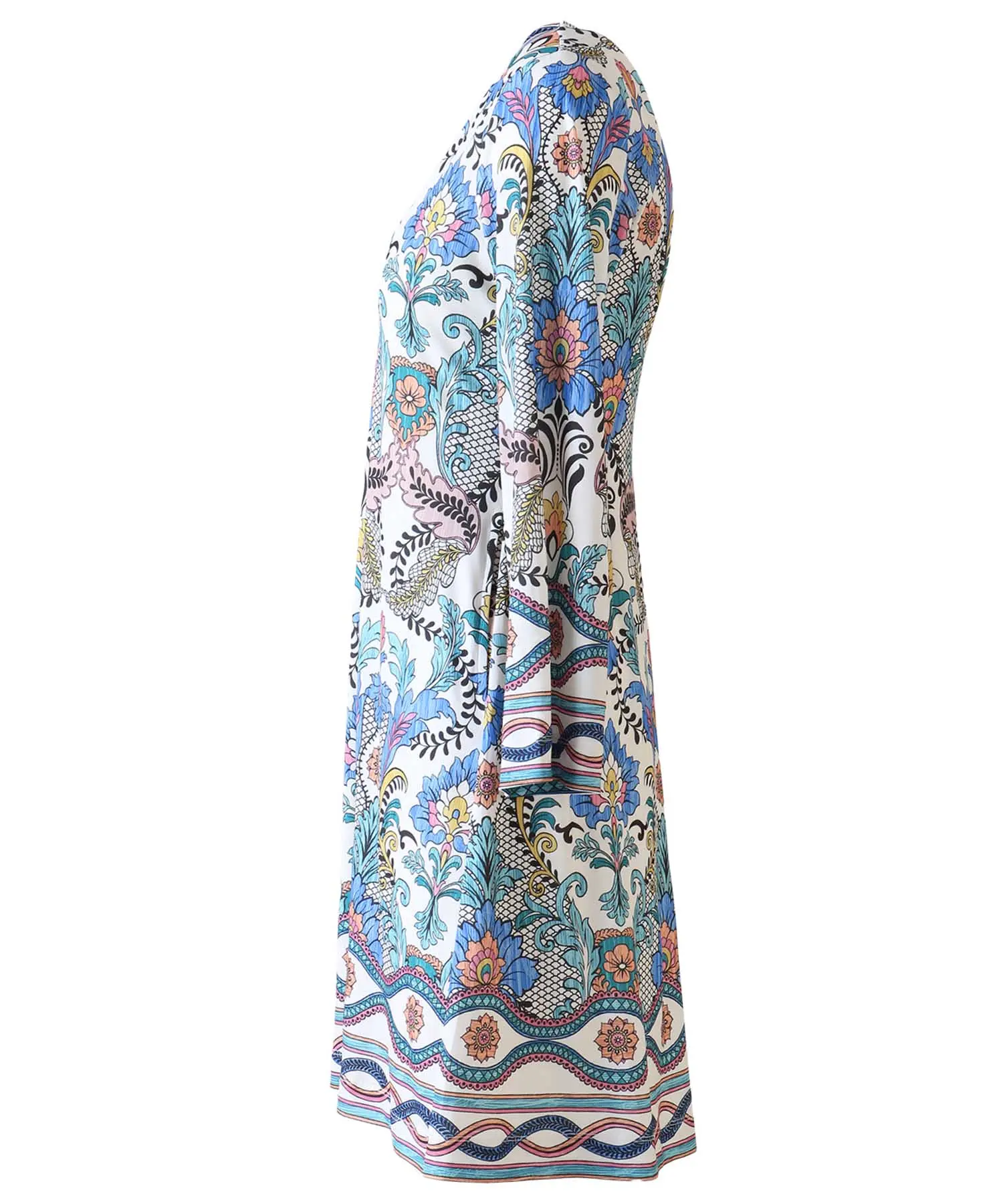 Hale Bob - Kleid  | Blumen-Ornament-Druck | 3/4-Arm