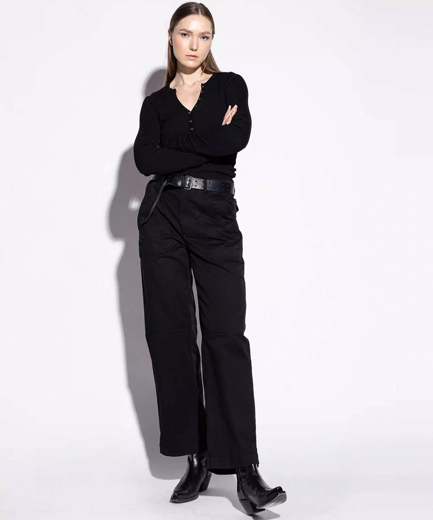 You Too Shirt Alison in schwarz