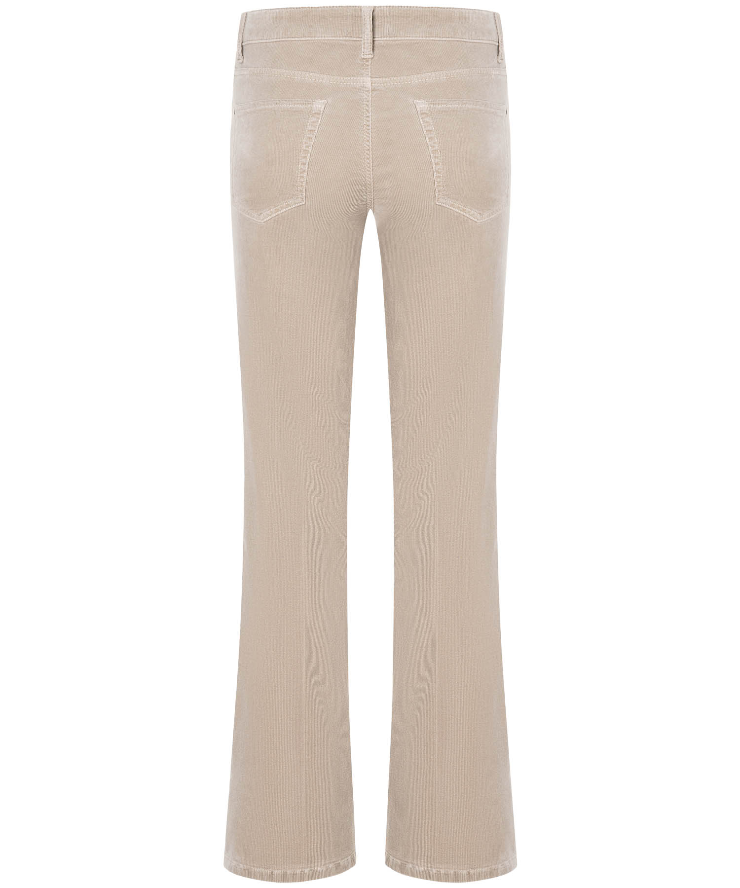 Cambio ausgestellte Cordhose Paris flared in beige