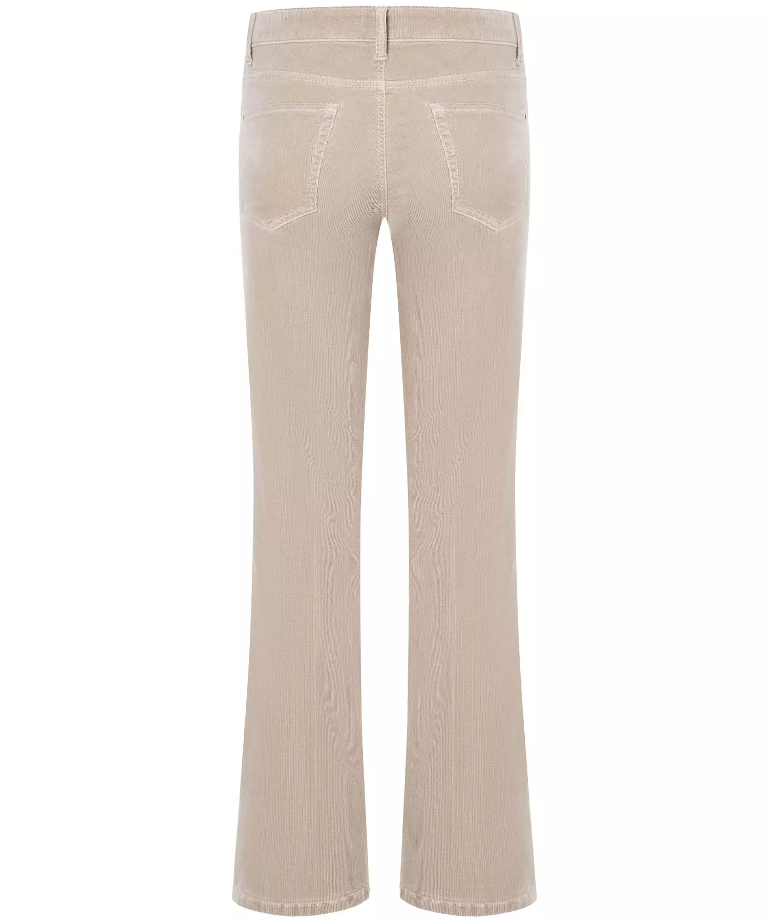 Cambio ausgestellte Cordhose Paris flared in beige