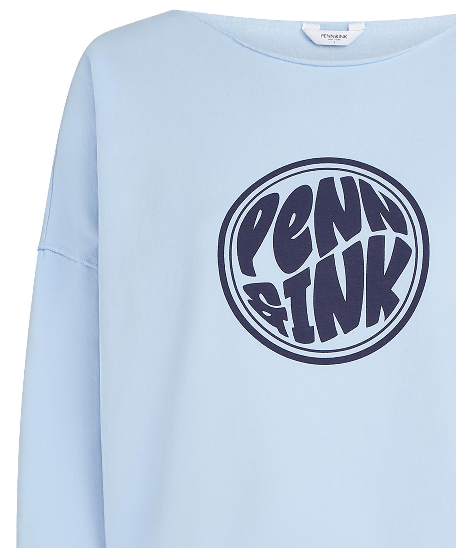 Penn and Ink lässiges Sweat mit Logomotiv