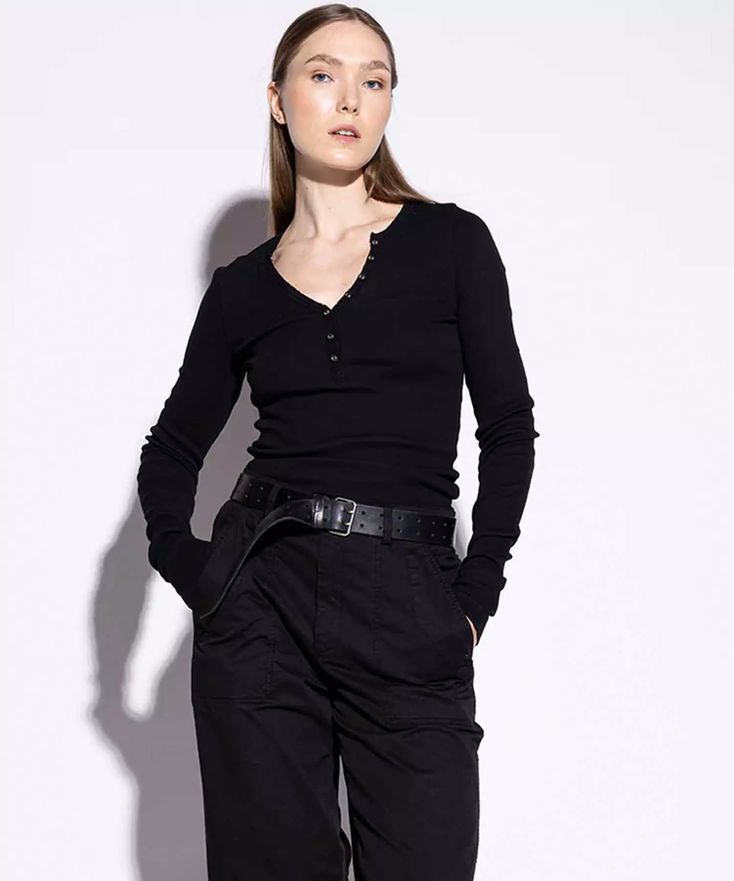 You Too Shirt Alison in schwarz