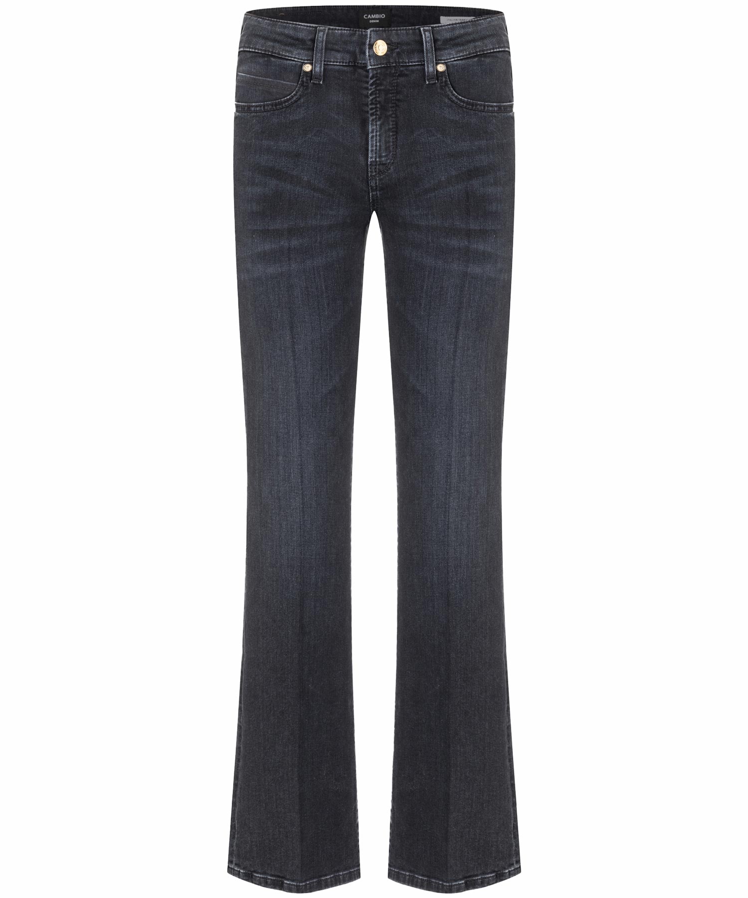 Cambio Jeans Paris flared in modern dark denim