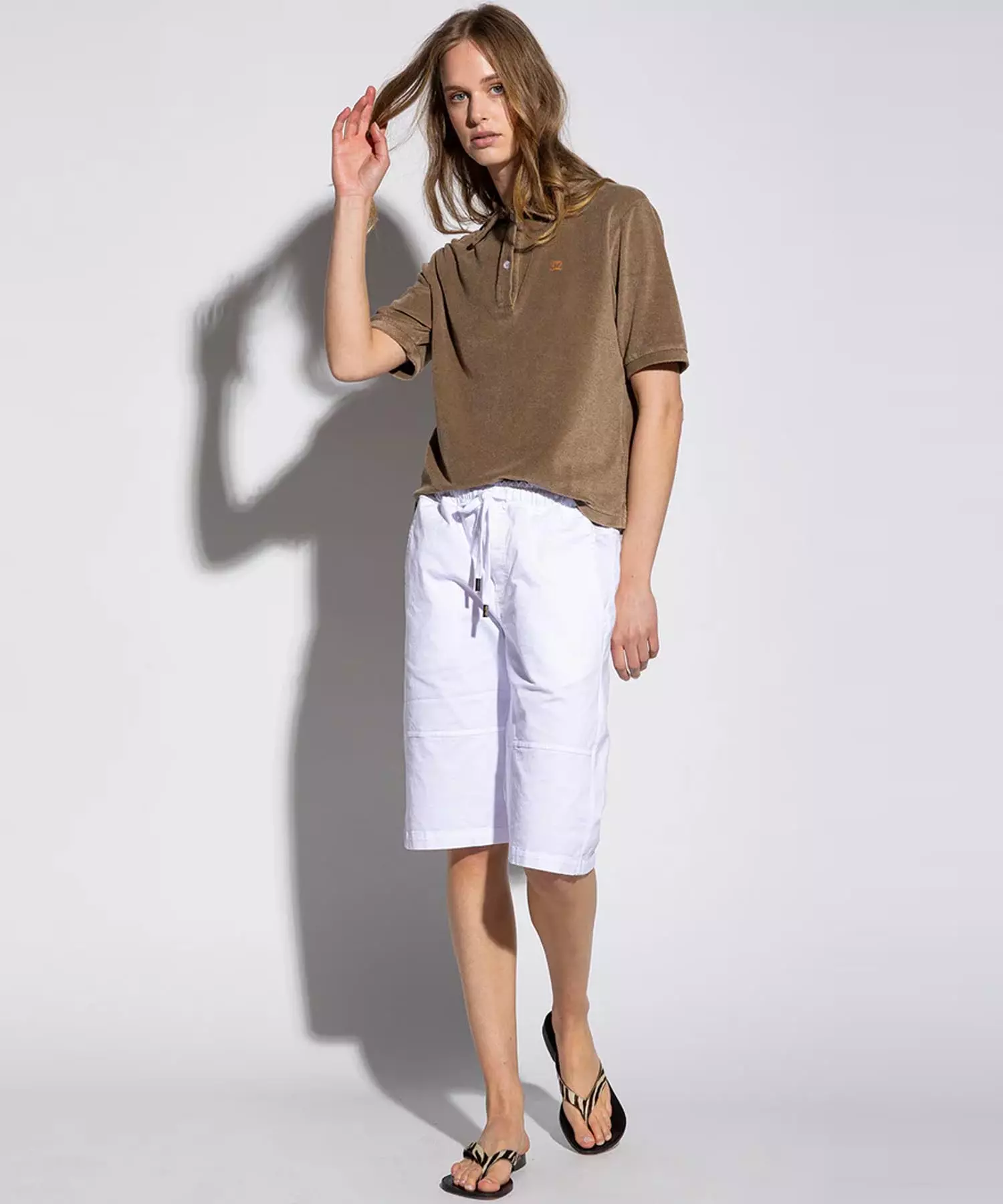 Hose You Two Shorts im Materialmix