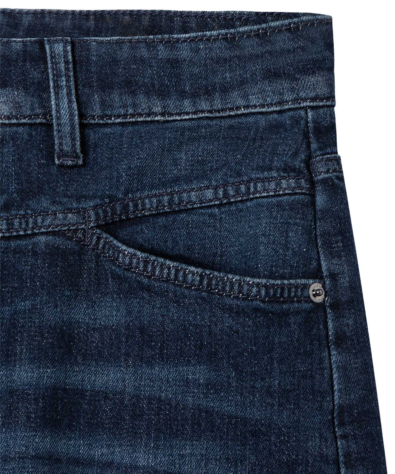Cambio Jeans Ornella Barrel Fit in Blue Overdye | Modehaus Wörmann