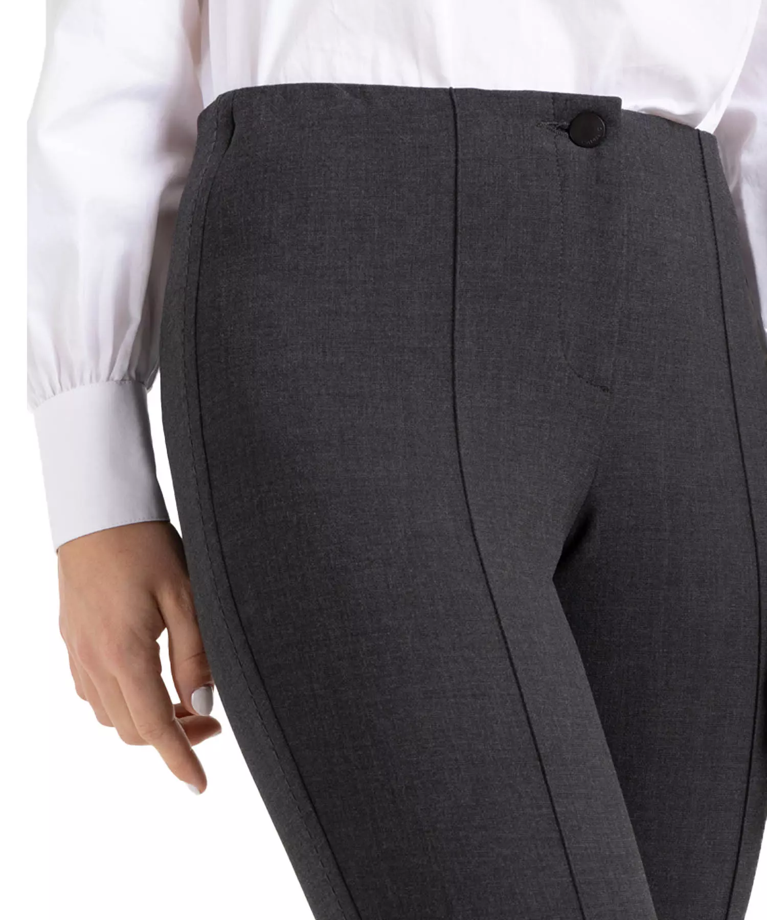 Cambio Hose Ros in Flanelloptik in anthrazit