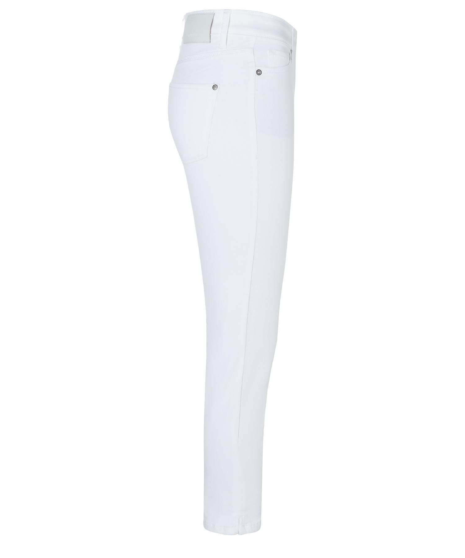 Cambio Jeans Piper short | Slim Fit Jeans in weiss für stilvolle Looks