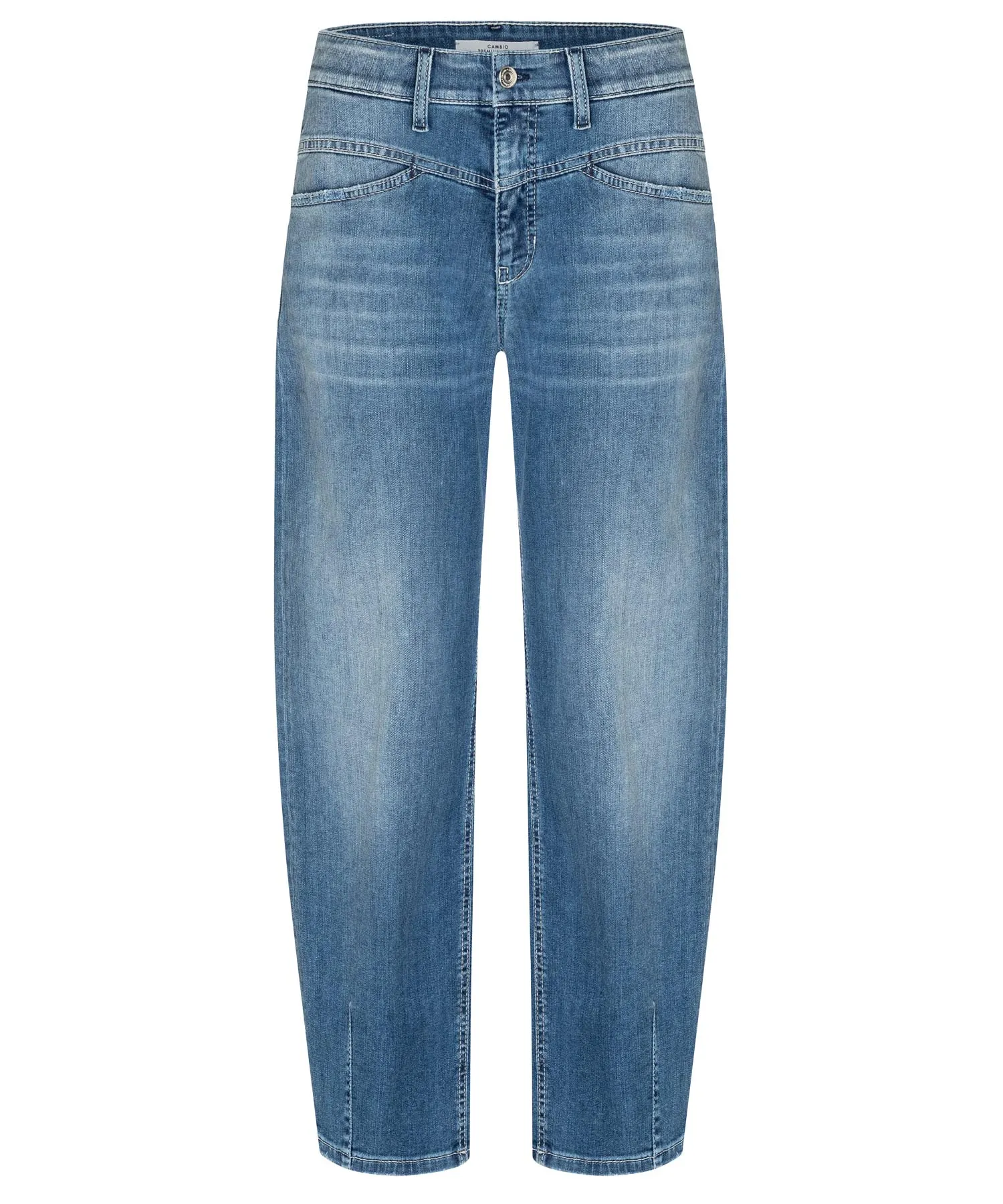 Cambio Jeans Elin |  lässige Jeans für stilvolle Looks in mittelblauer Waschung