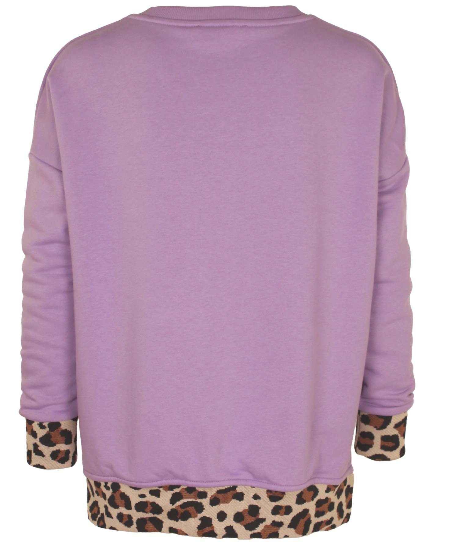 Miss Goodlife Sweat Namasté Leo in violett