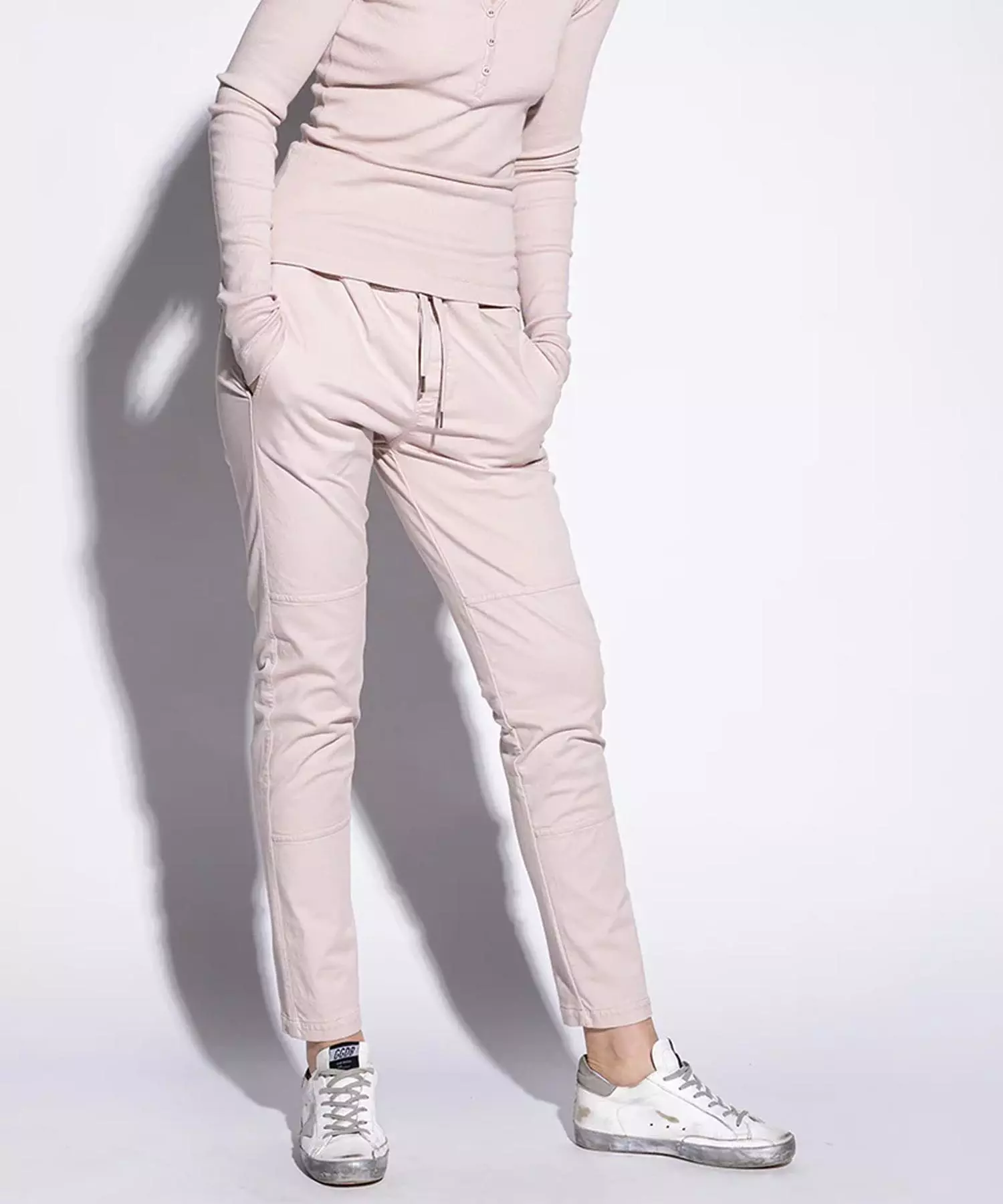 Hose You Two im Materialmix in vintage rose