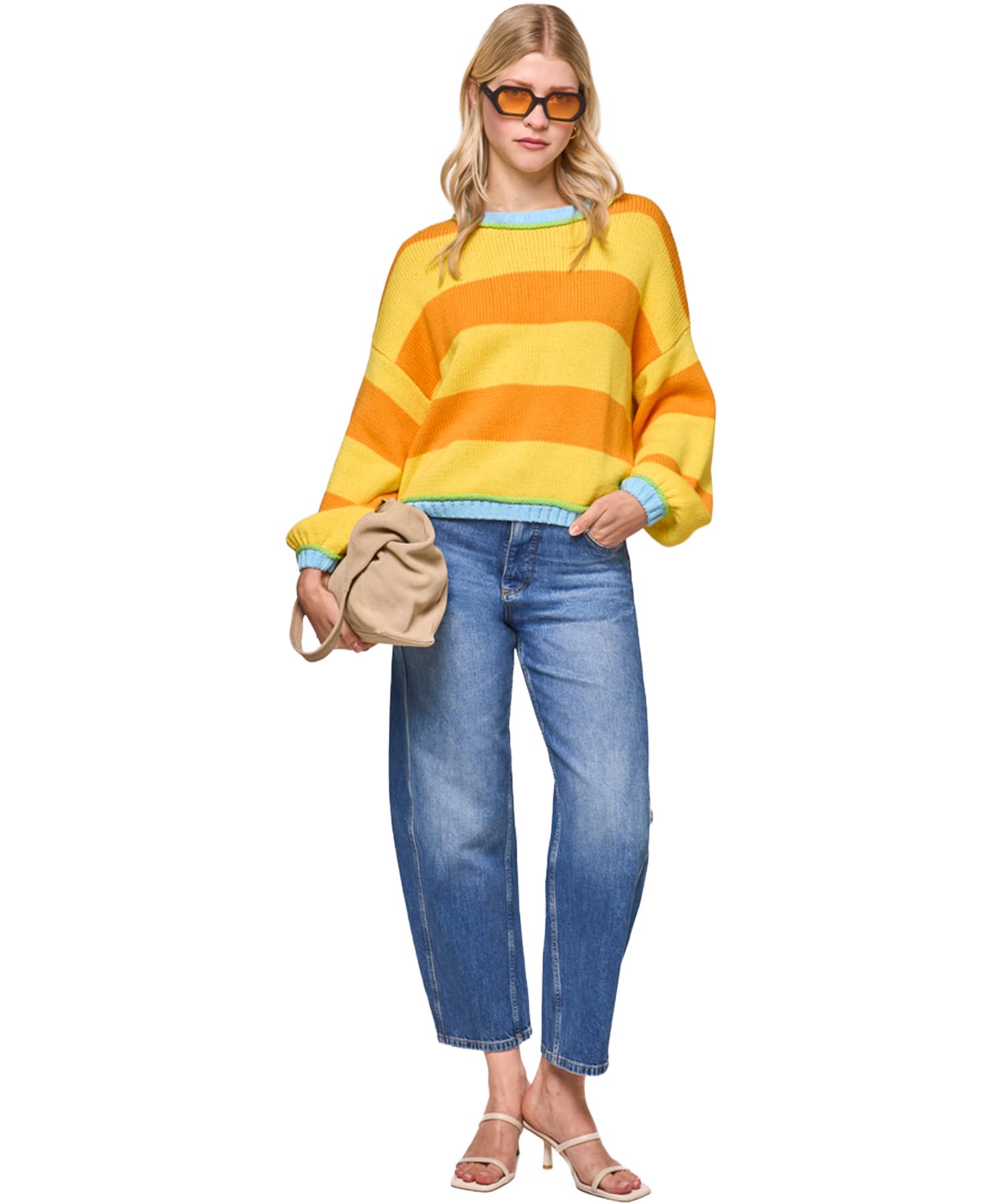 Princess goes Hollywood Pullover aus Baumwollmischung im Streifendessin | Modehaus Wörmann