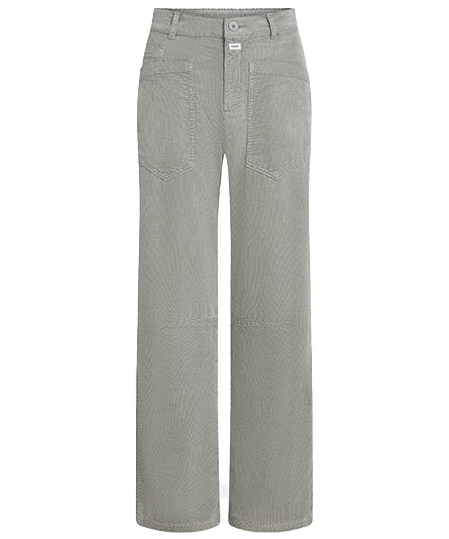 Penn and Ink lässige Cordhose in grau