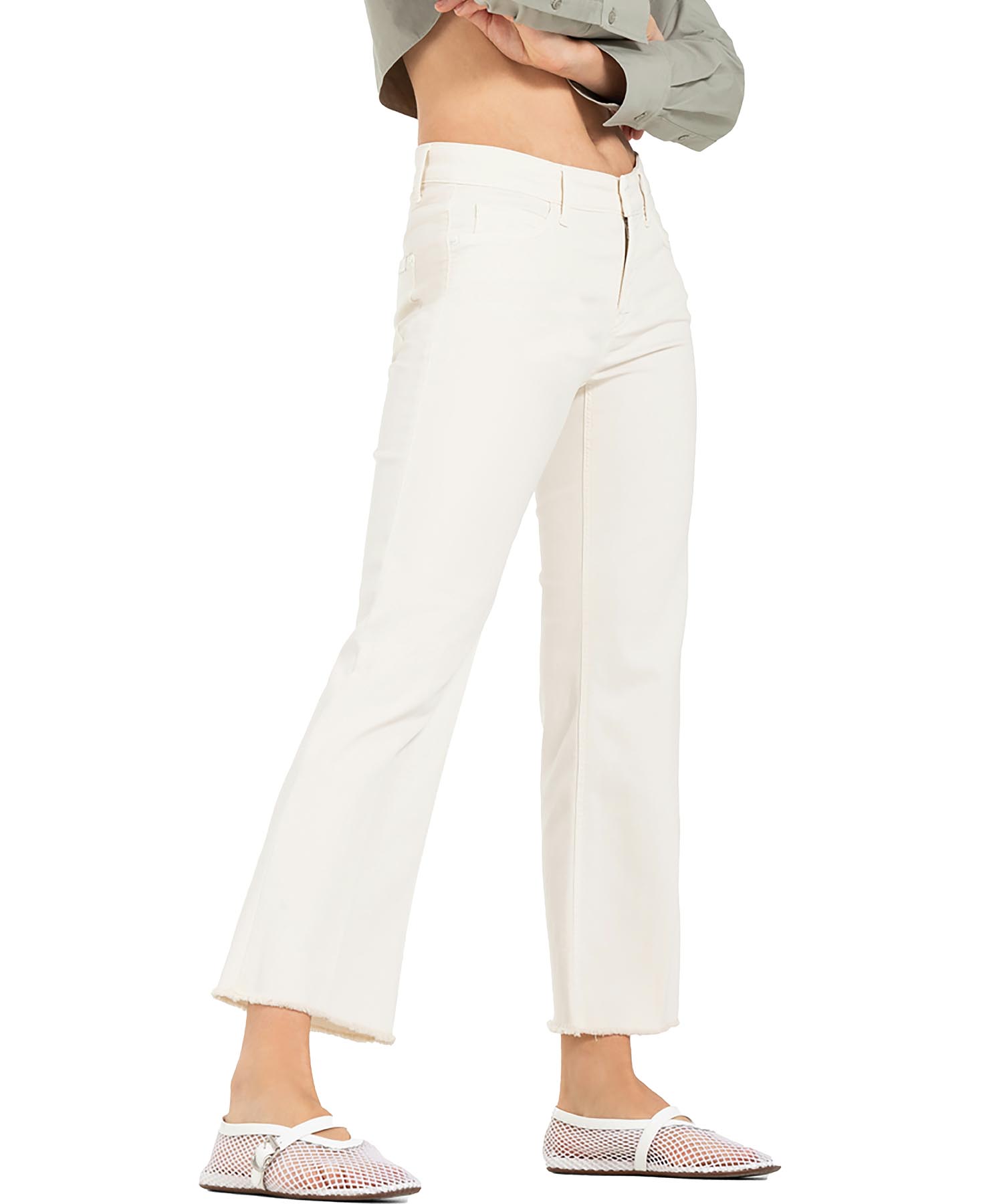 Cambio Baumwollhose Francesca in hellem sand