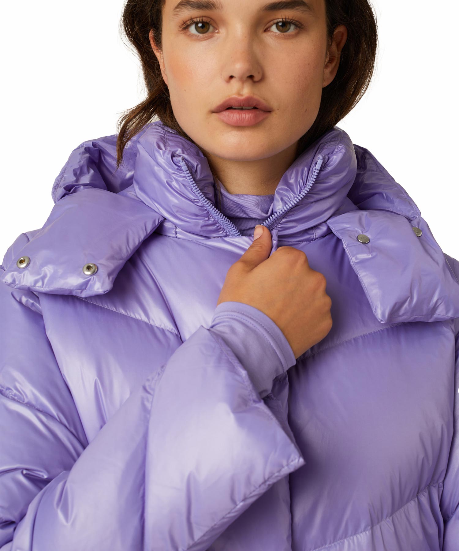 Beaumont Jacke Karlie im Puffer Stil in purple