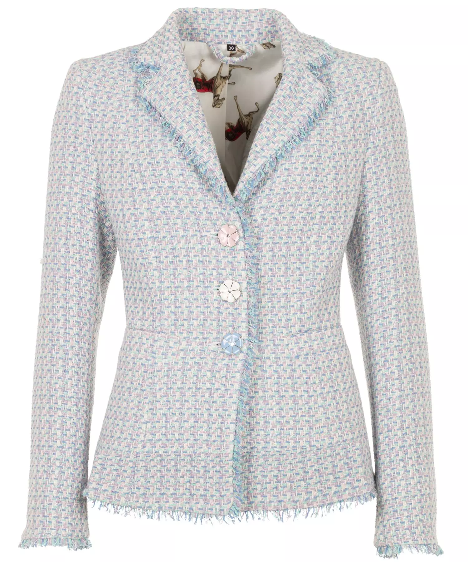 Maiden Lane Blazer Georgie in blue